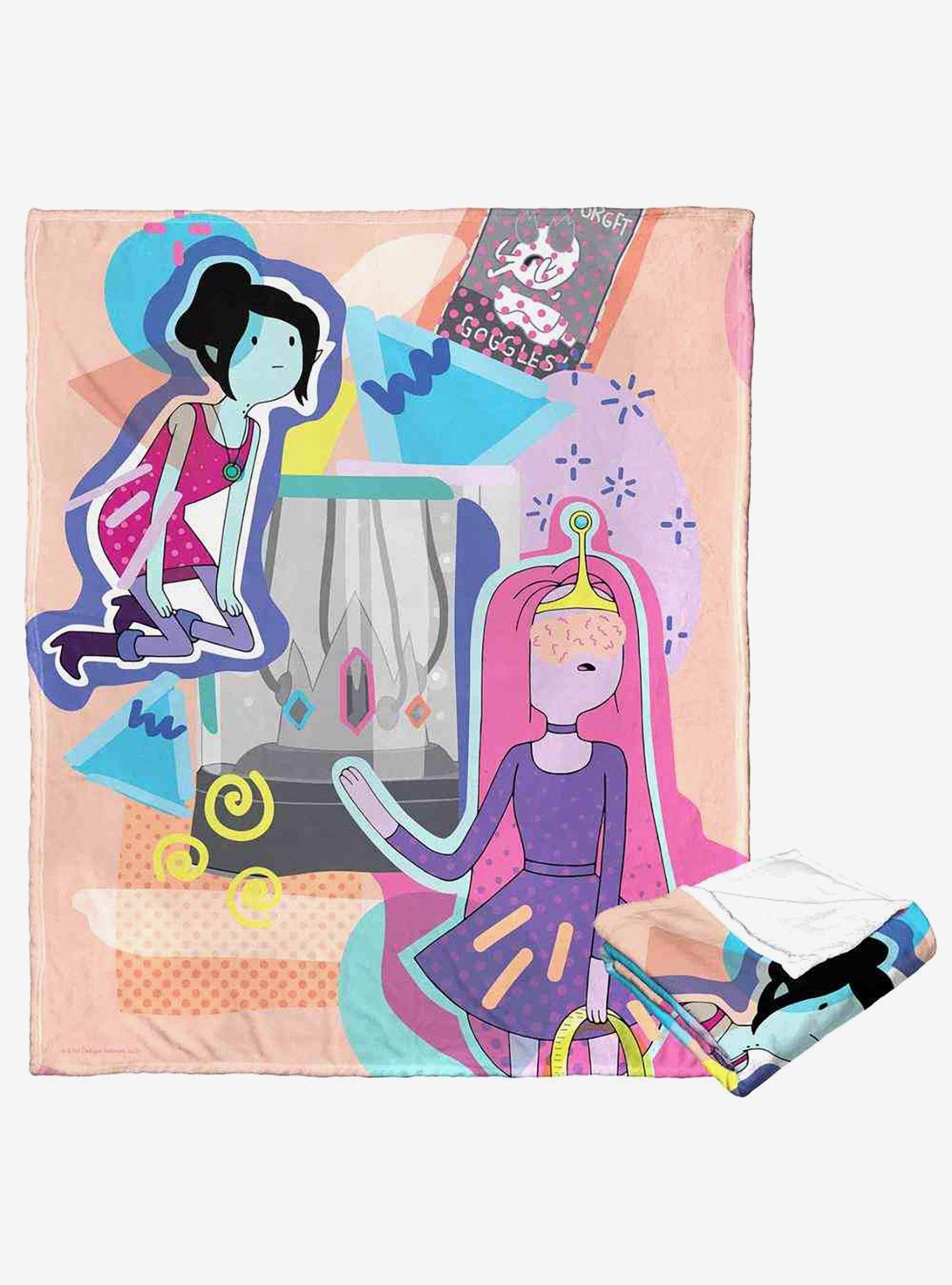 Adventure Time Crown Trouble Silk Touch Throw Blanket, , hi-res