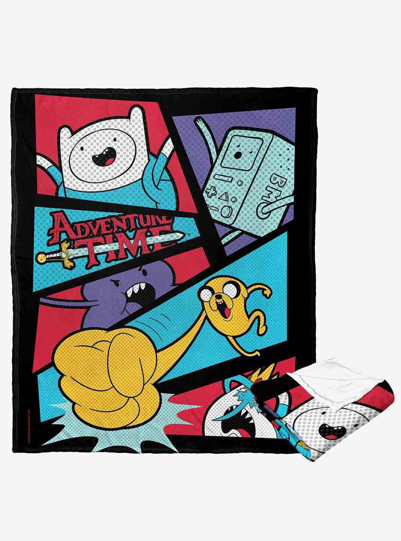 Adventure Time Adventure Comic Silk Touch Throw Blanket, , hi-res