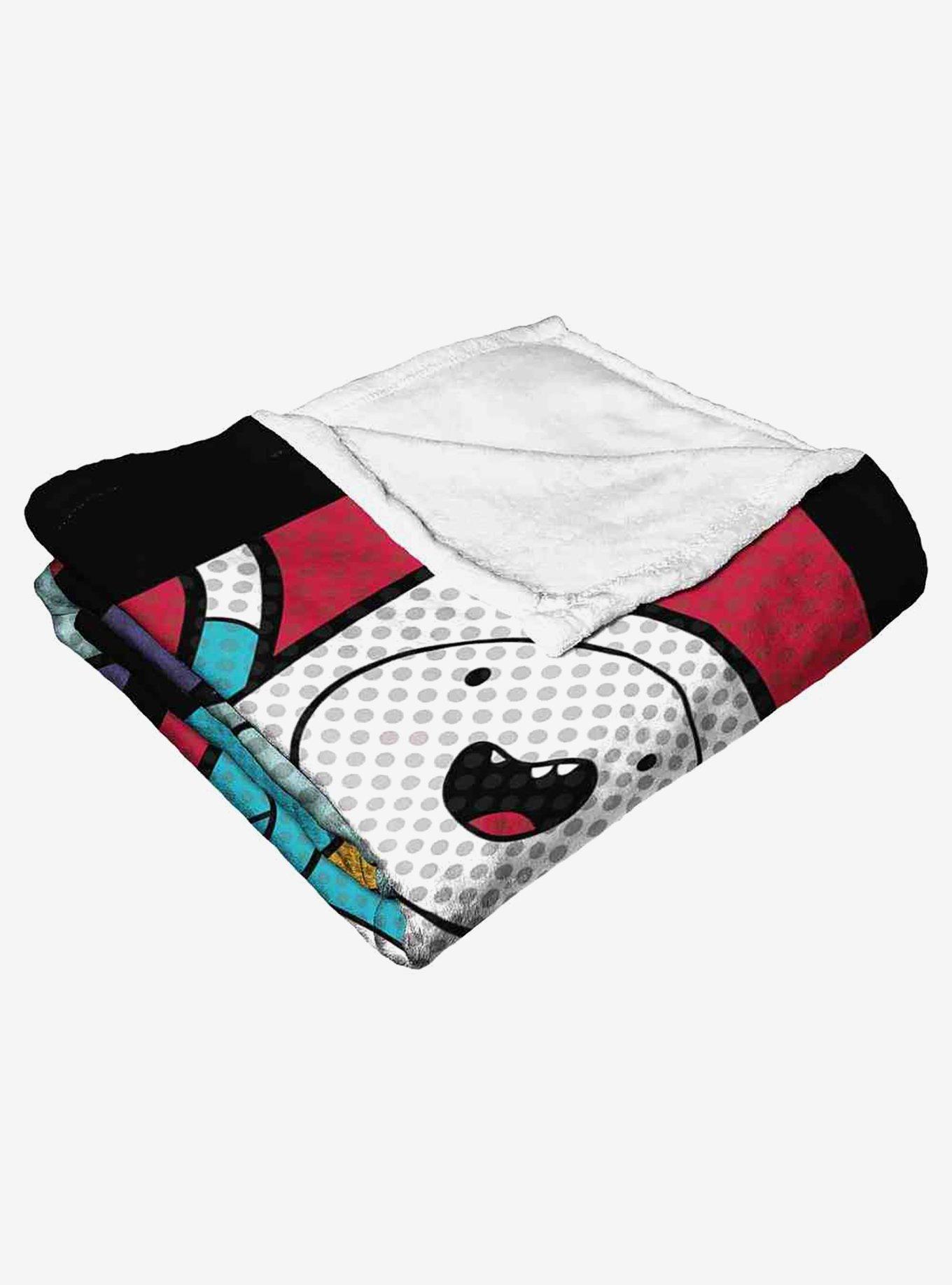 Adventure Time Adventure Comic Silk Touch Throw Blanket, , alternate