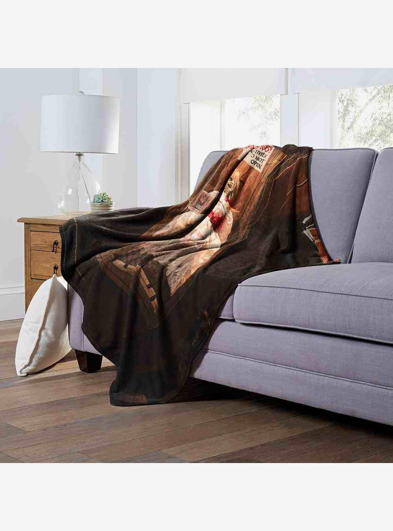 Annabelle Positively Do Not Open Silk Touch Throw Blanket, , alternate