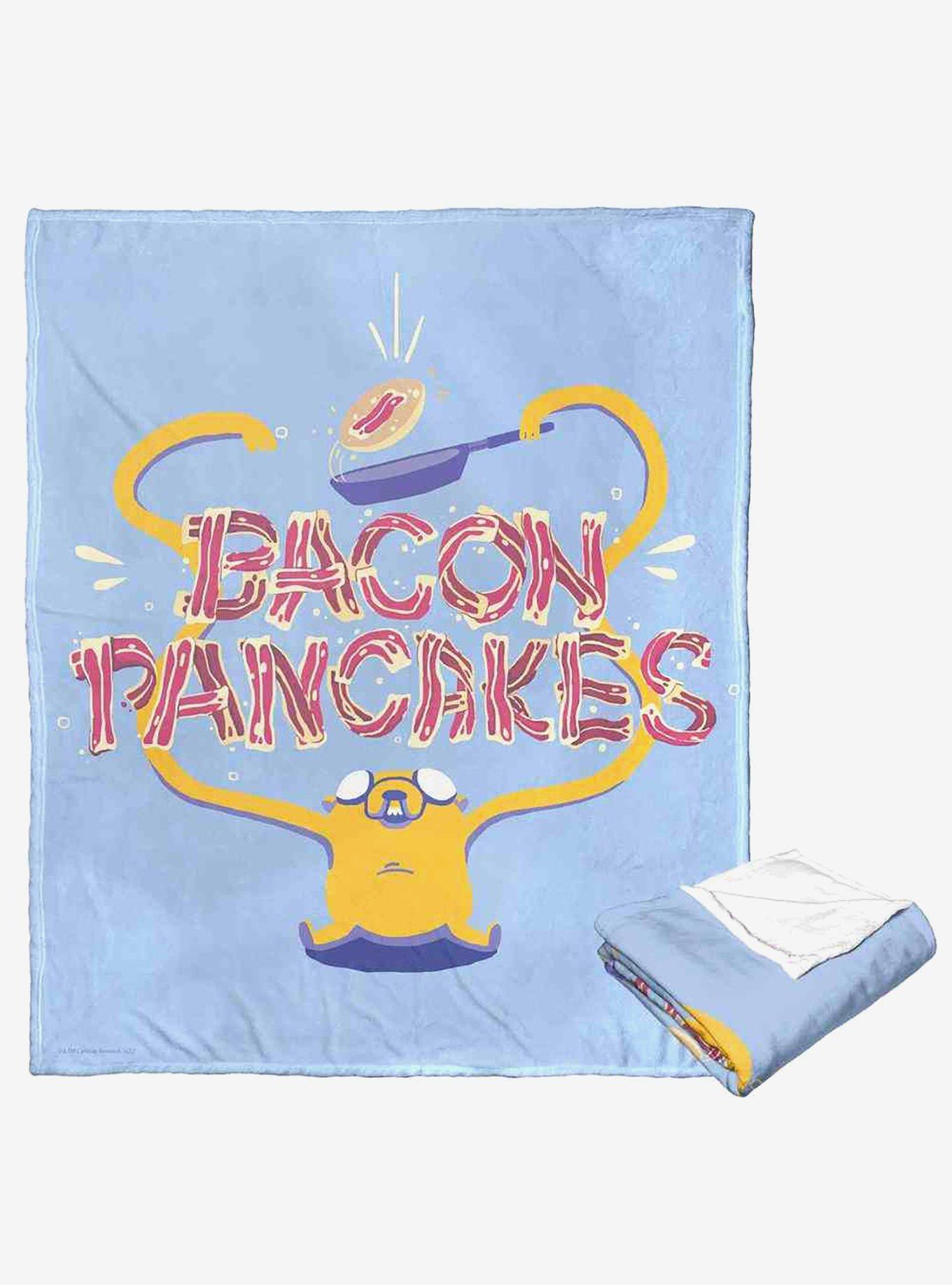 Adventure Time Bacon Pancakes Silk Touch Throw Blanket, , hi-res