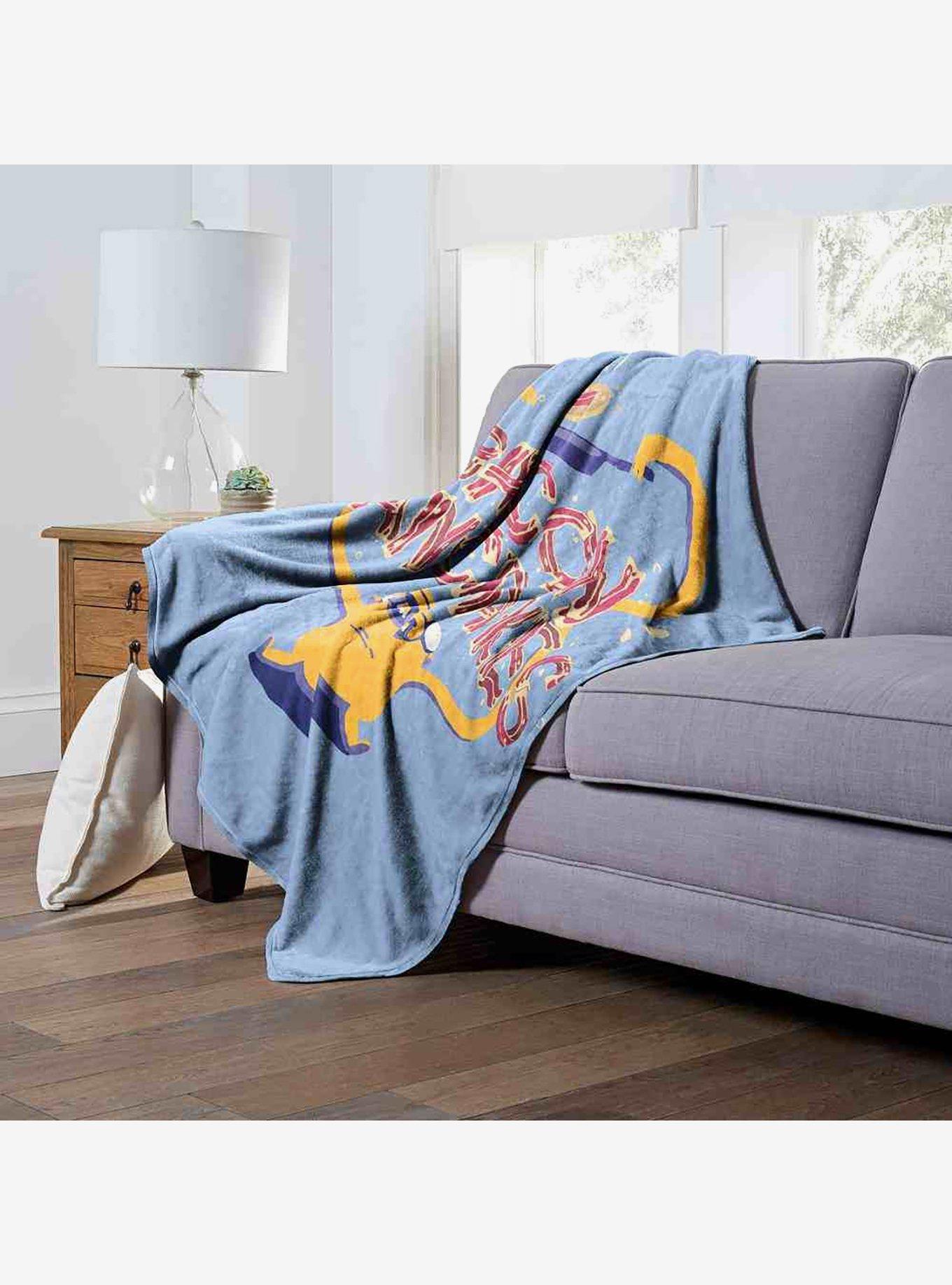 Adventure Time Bacon Pancakes Silk Touch Throw Blanket, , alternate