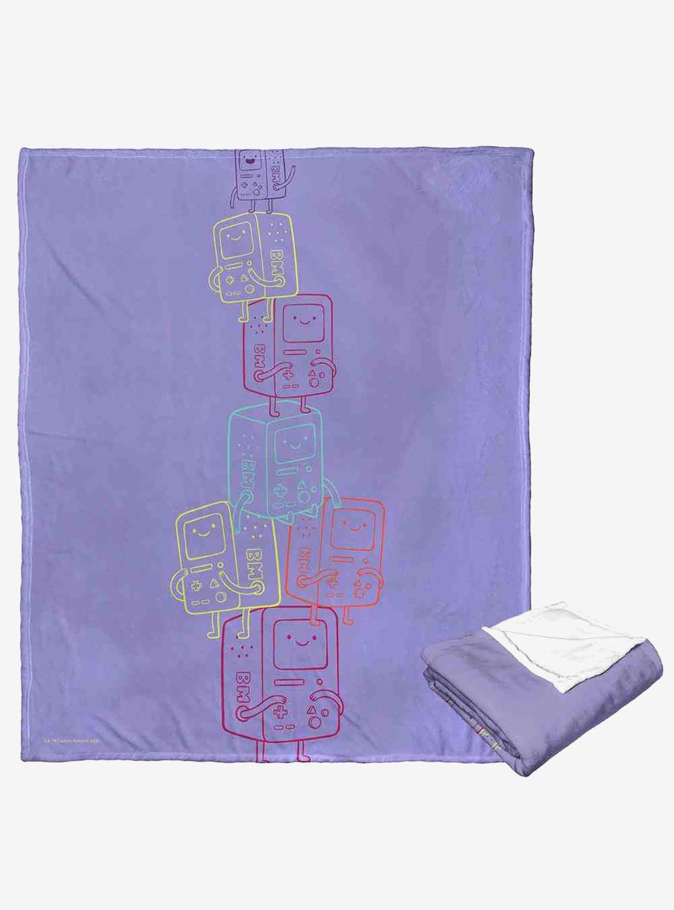 Adventure Time BMO Tower Silk Touch Throw Blanket, , hi-res