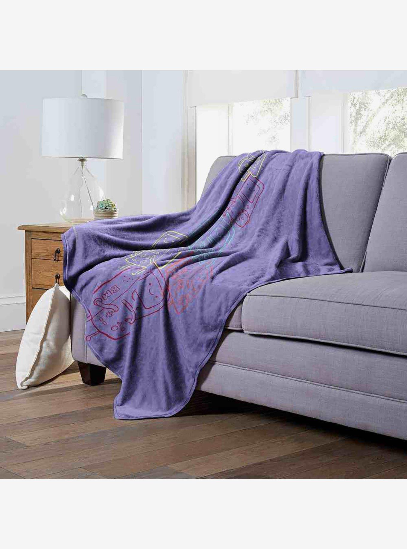 Adventure Time BMO Tower Silk Touch Throw Blanket, , alternate