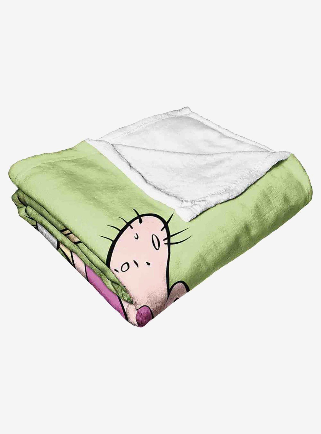 Cow And Chicken Strange Siblings Silk Touch Throw Blanket, , alternate