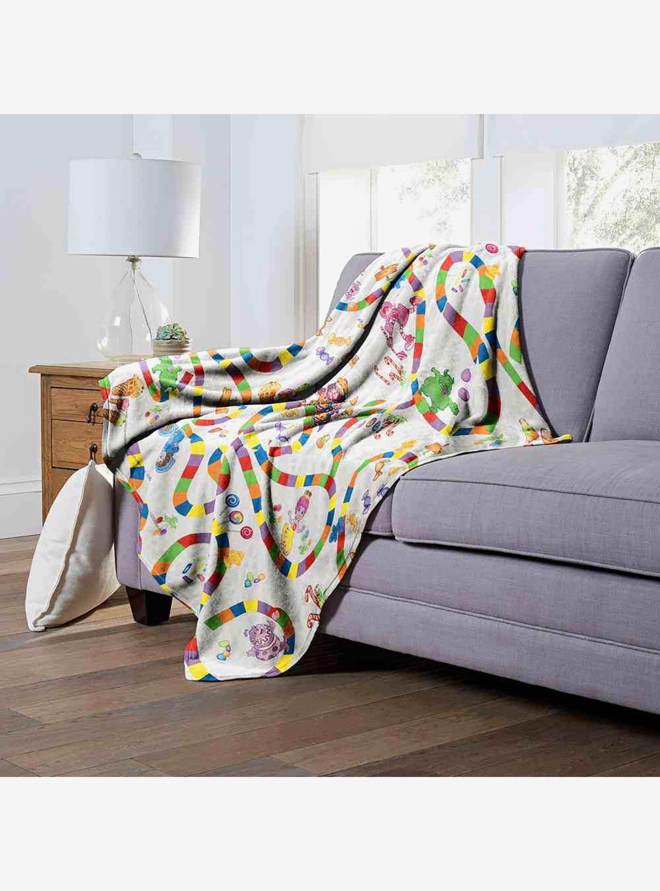 Candyland Walk Through Candyland Silk Touch Throw Blanket, , alternate
