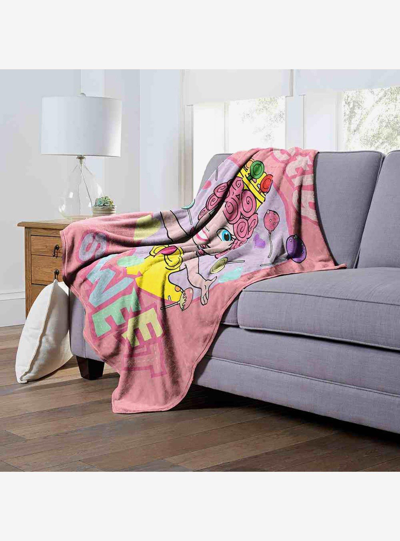 Candyland Perfectly Sweet Silk Touch Throw Blanket, , alternate
