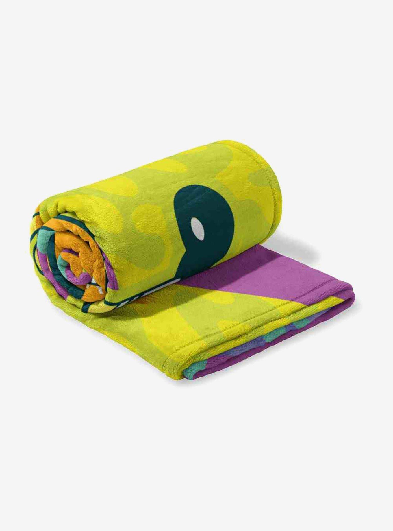 SpongeBob SquarePants Cool Bob Painting Silk Touch Throw Blanket, , hi-res