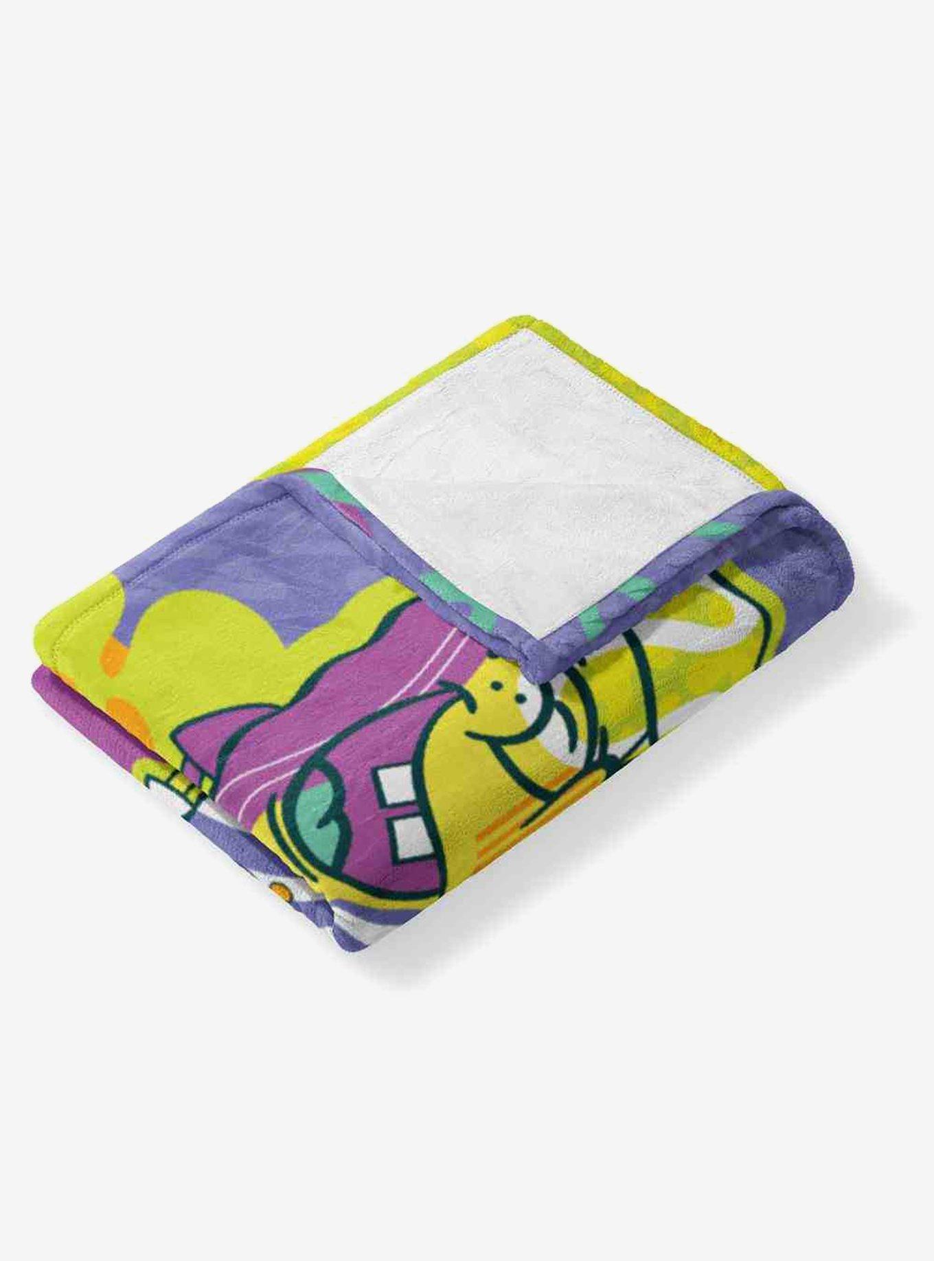 SpongeBob SquarePants Cool Bob Painting Silk Touch Throw Blanket, , alternate