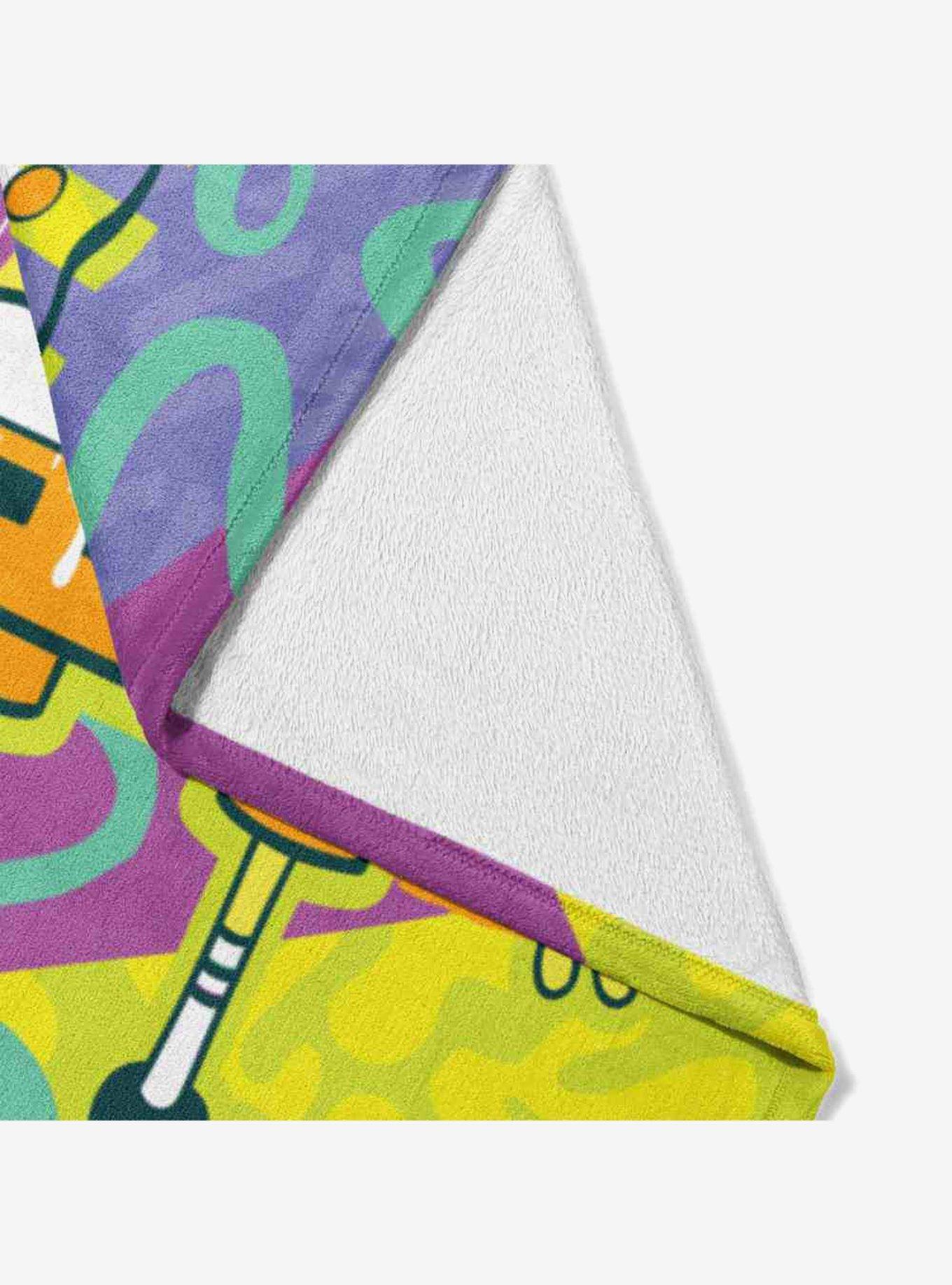 SpongeBob SquarePants Cool Bob Painting Silk Touch Throw Blanket, , alternate