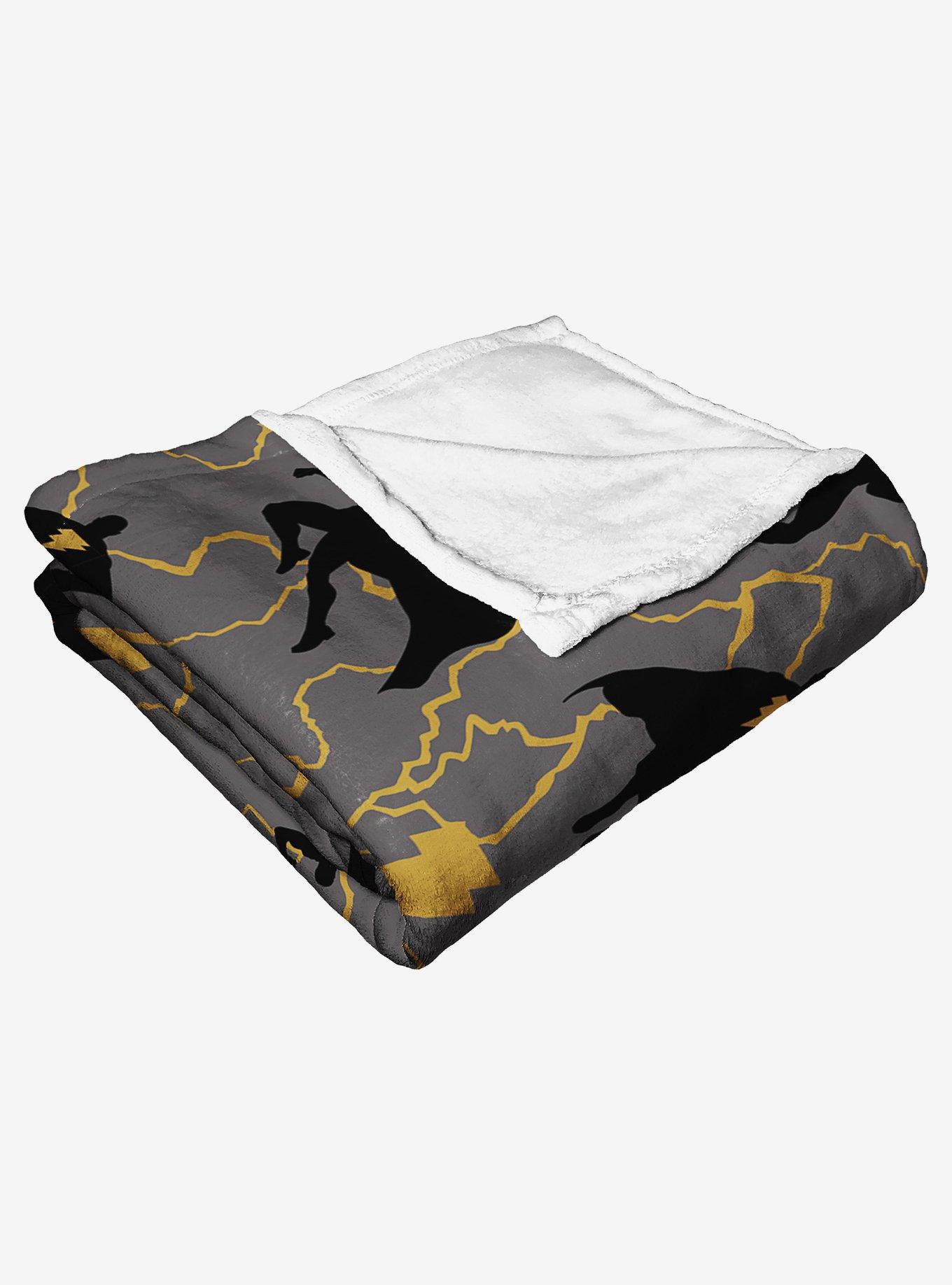 DC Comics Black Adam Justice Silk Touch Throw Blanket, , alternate