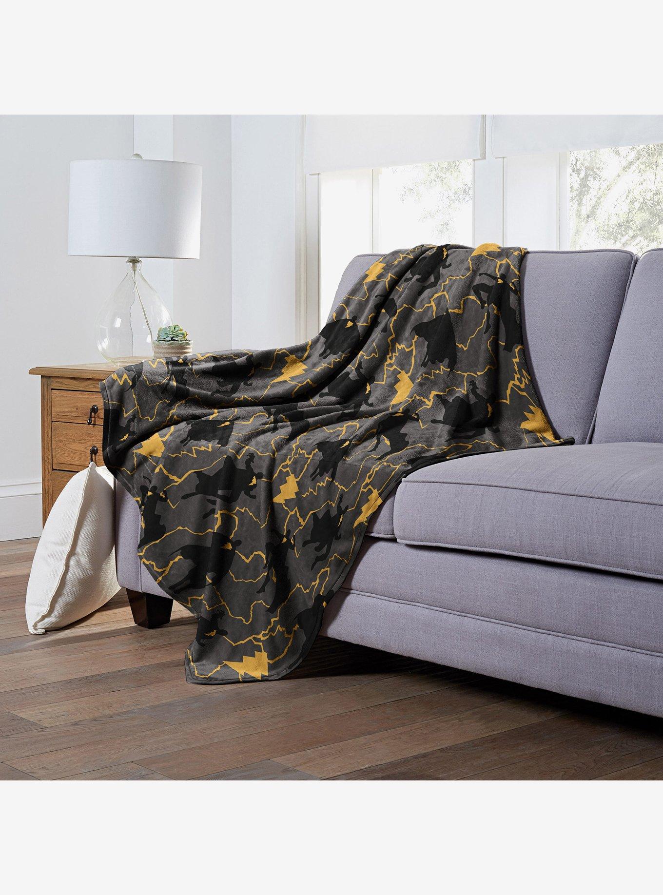 DC Comics Black Adam Justice Silk Touch Throw Blanket, , alternate
