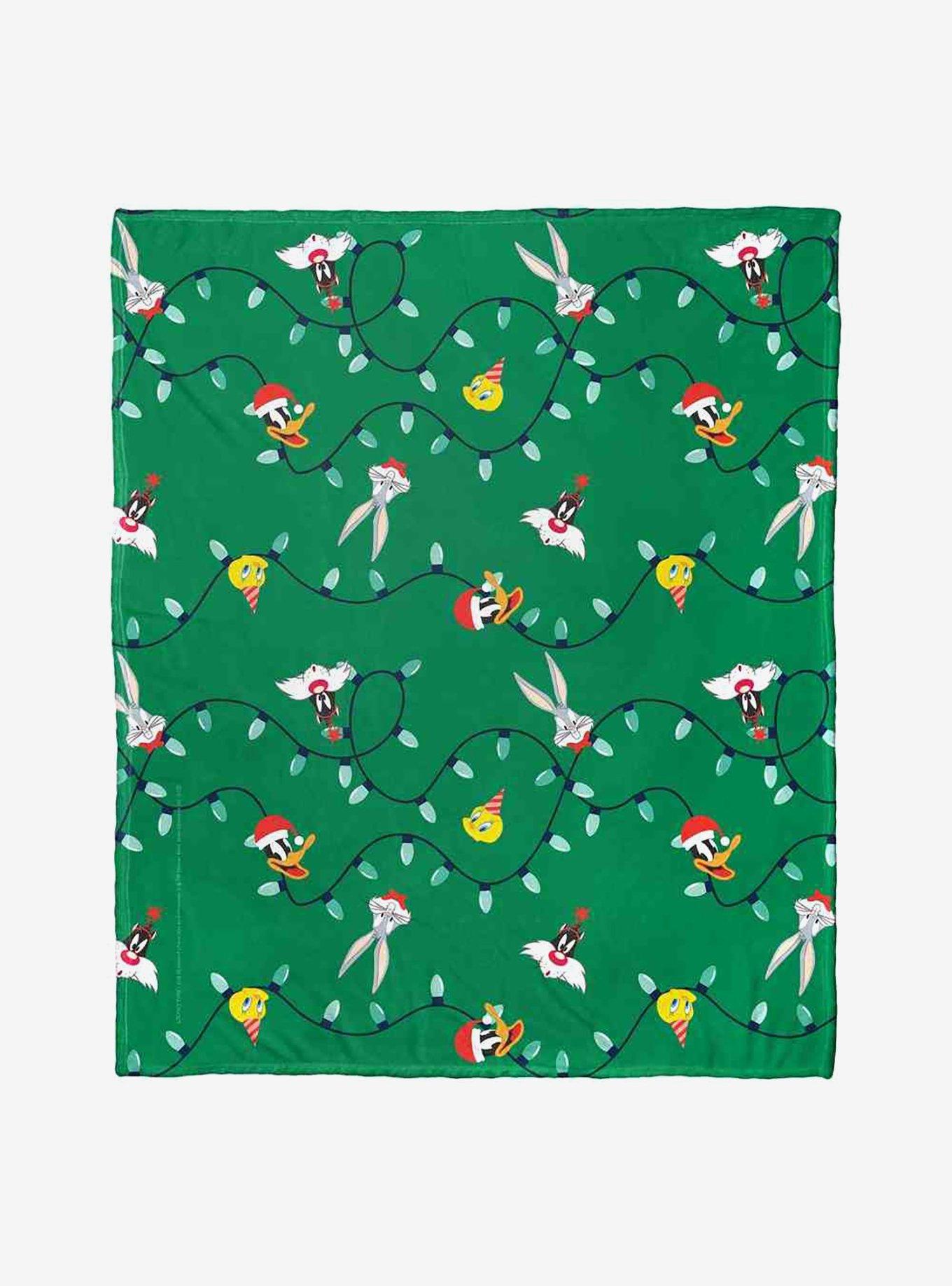 Looney Tunes Looney Lights Silk Touch Throw Blanket, , hi-res
