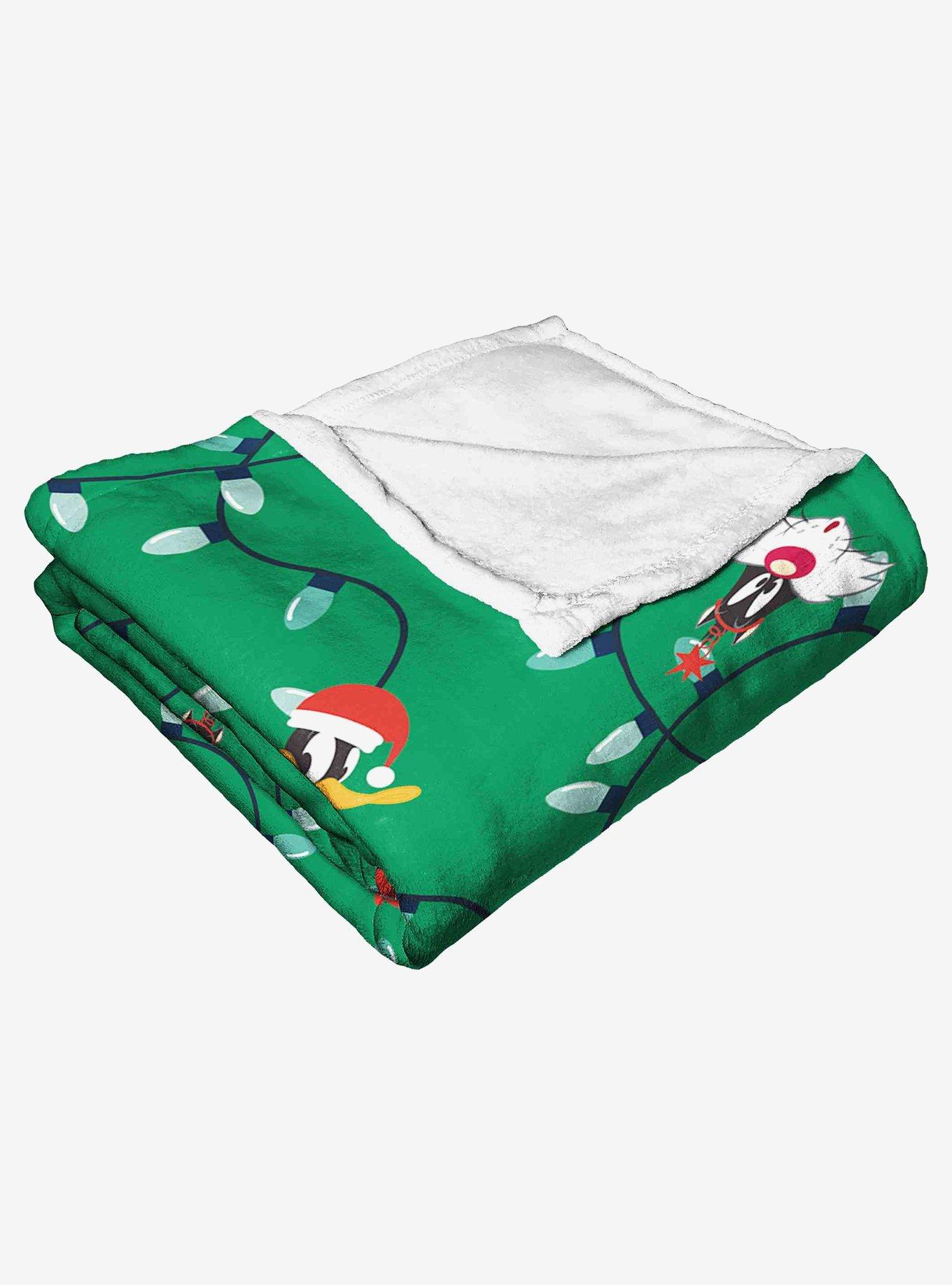 Looney Tunes Looney Lights Silk Touch Throw Blanket, , alternate