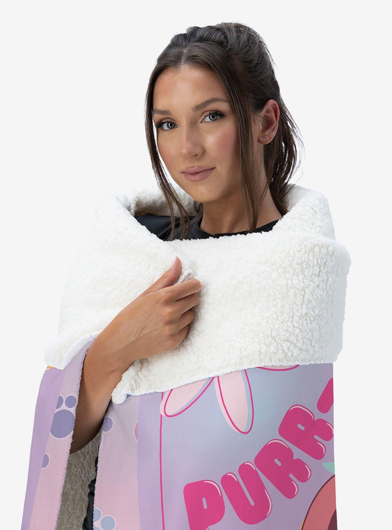 Littlest Pet Shop Purr-fect Pals Silk Touch Sherpa Throw Blanket, , alternate