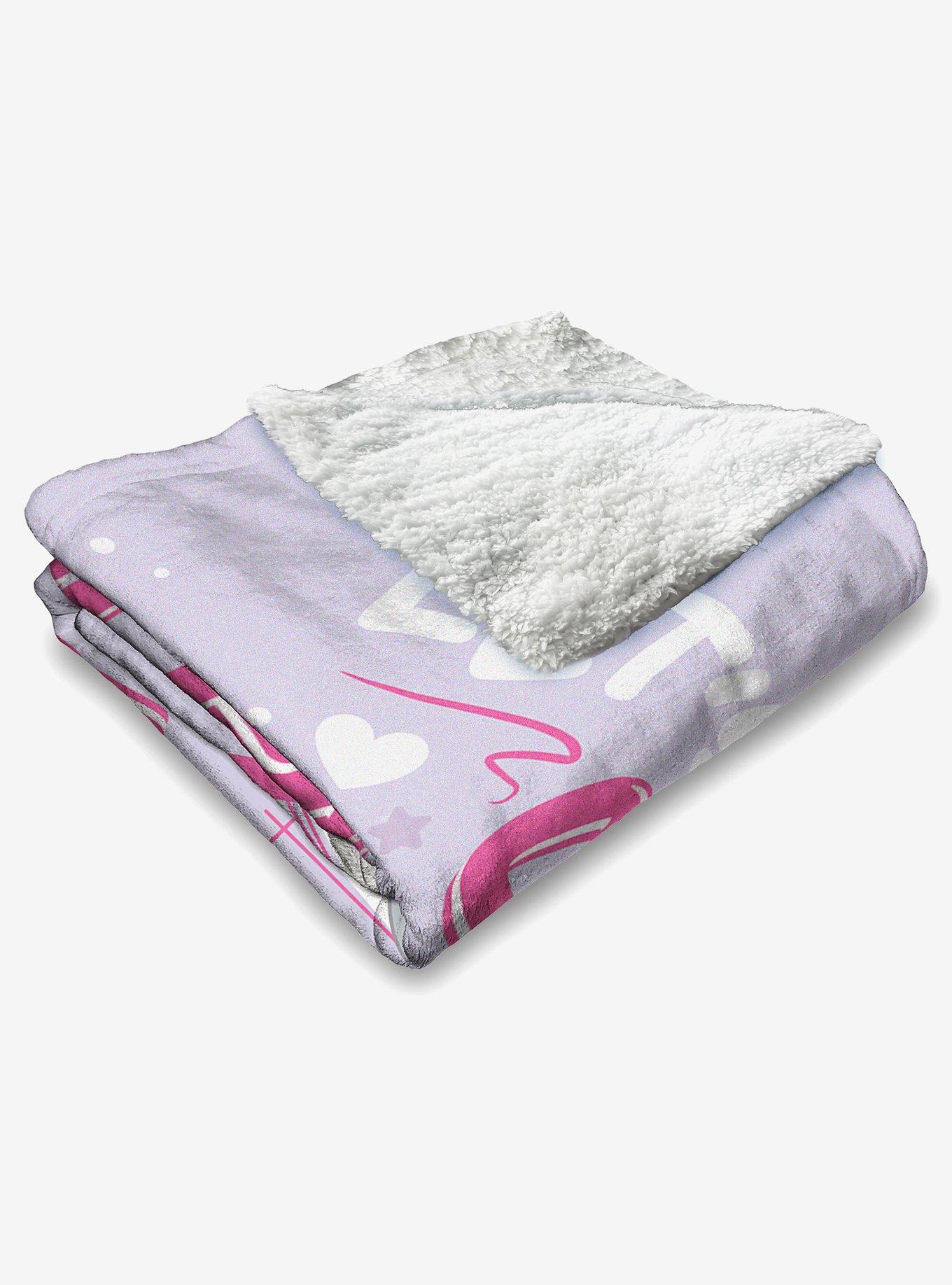 Littlest Pet Shop Let's Collect Silk Touch Sherpa Throw Blanket, , alternate