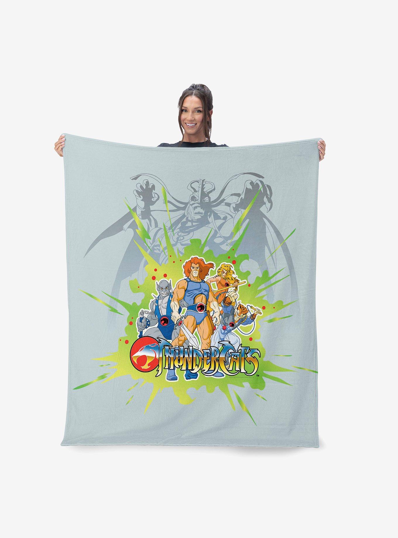 Thundercats The Crew Silk Touch Sherpa Throw Blanket, , hi-res