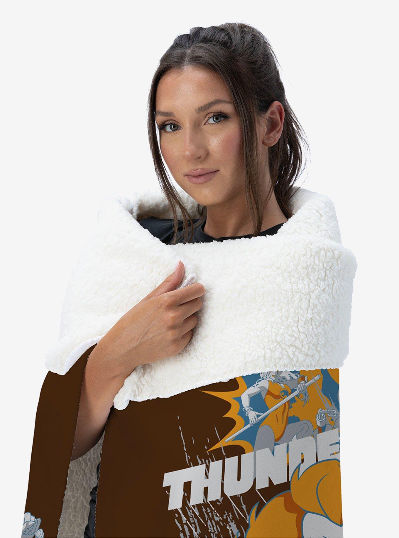 Thundercats Thundercats Hooo! Silk Touch Sherpa Throw Blanket, , alternate