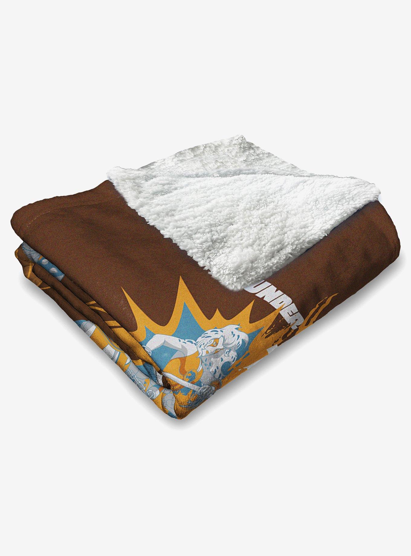 Thundercats Thundercats Hooo! Silk Touch Sherpa Throw Blanket, , alternate
