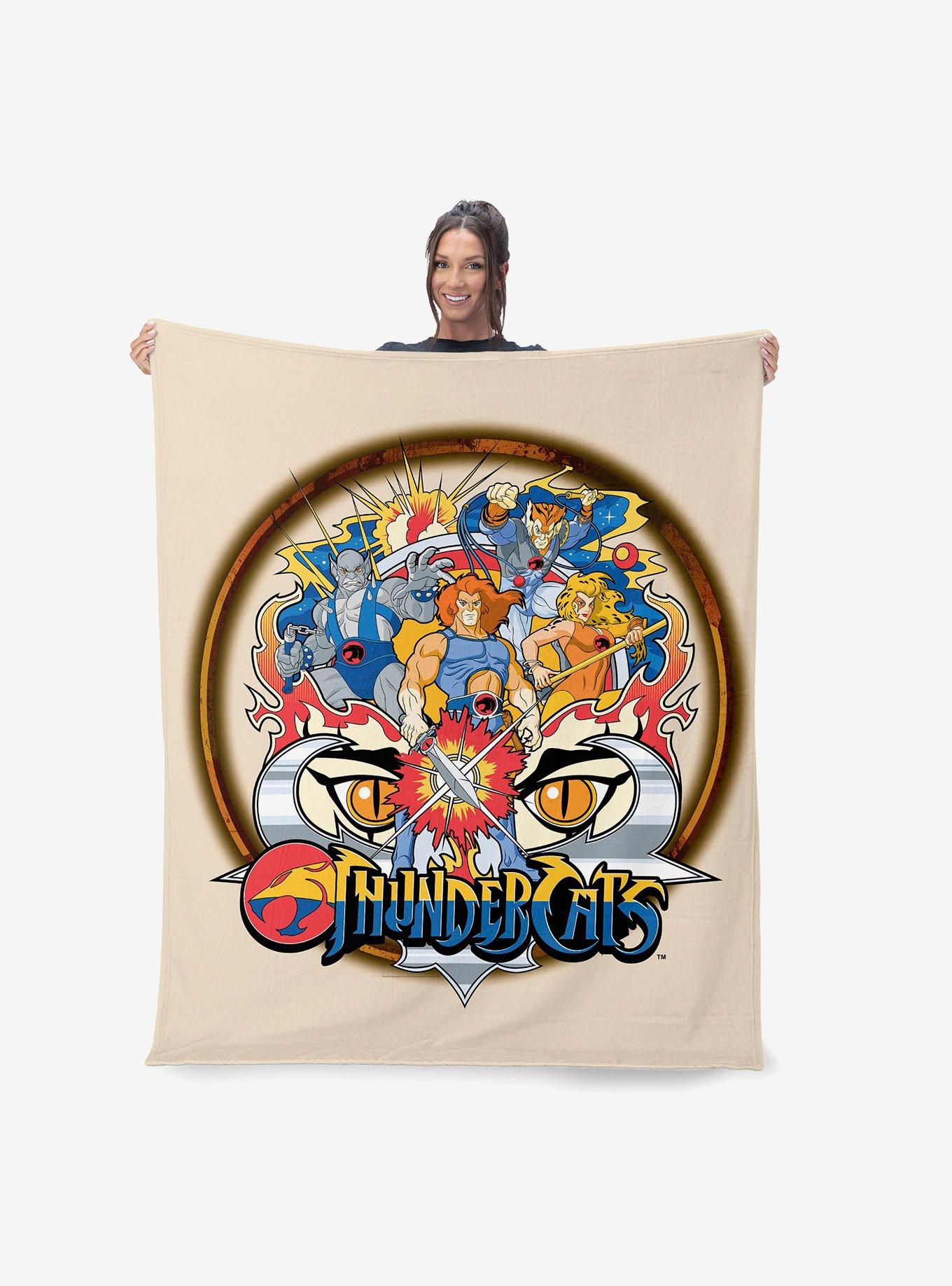 Thundercats Justice, Truth, Honor, And Loyalty Silk Touch Sherpa Throw Blanket, , hi-res