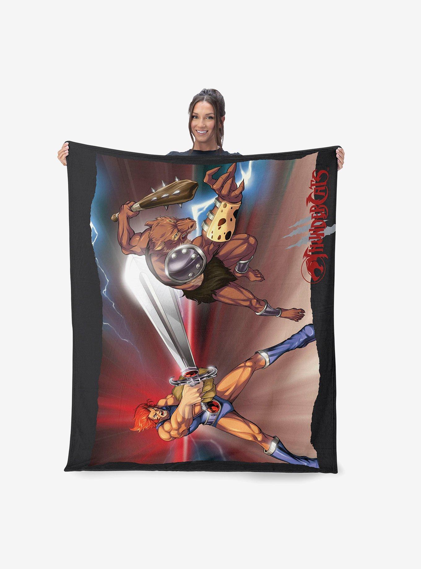 Thundercats Lion-o Silk Touch Sherpa Throw Blanket, , hi-res