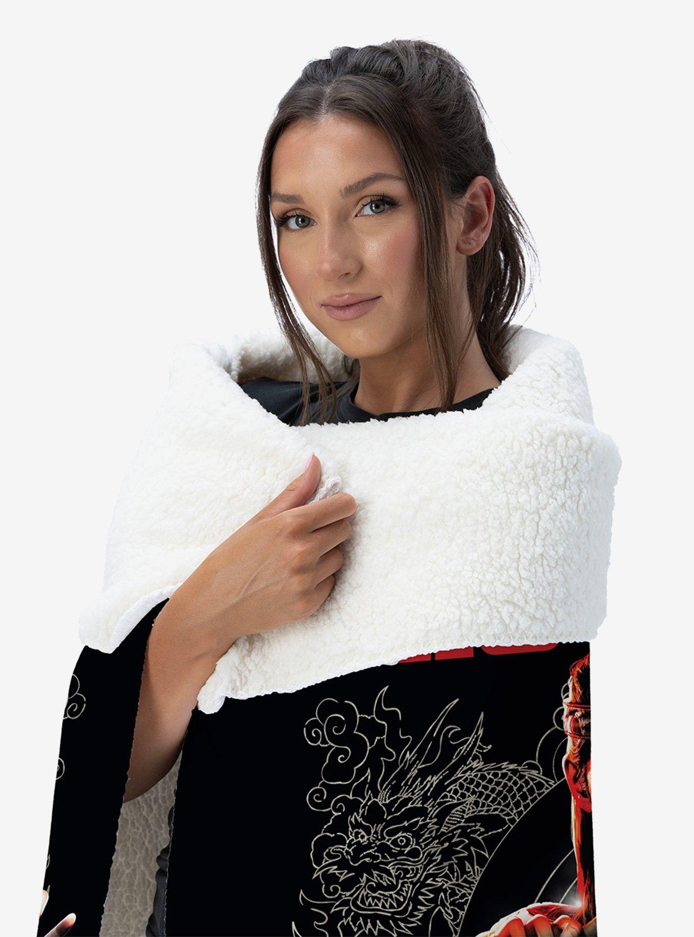 Mortal Kombat Liu Kang For The Shaolin Silk Touch Sherpa Throw Blanket, , alternate