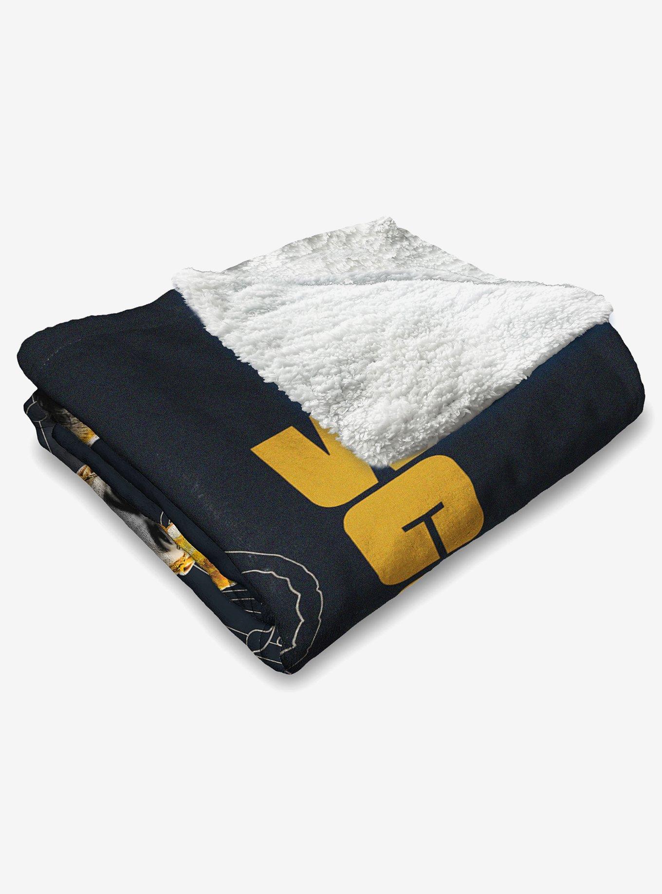 Mortal Kombat Scorpion Bi-han Silk Touch Sherpa Throw Blanket, , alternate