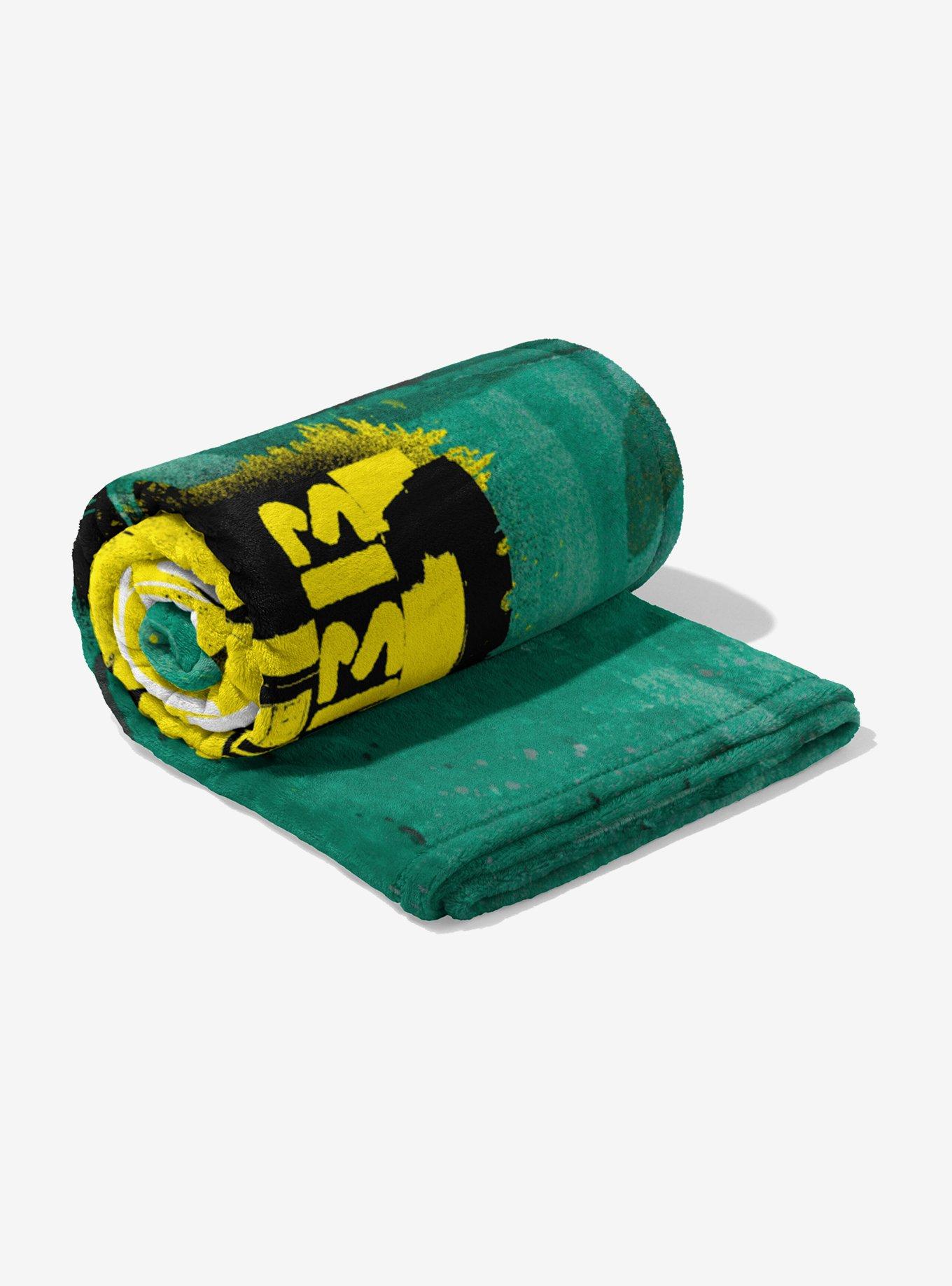 Transformers: Rise Of The Beasts Graffiti Bumblebee Silk Touch Throw Blanket, , hi-res