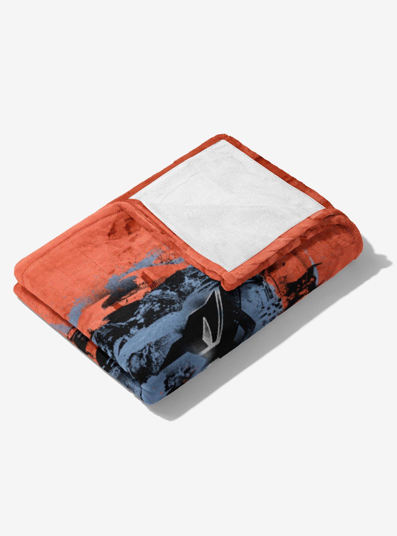 Transformers: Rise Of The Beasts Graffiti Scourge Silk Touch Throw Blanket, , alternate