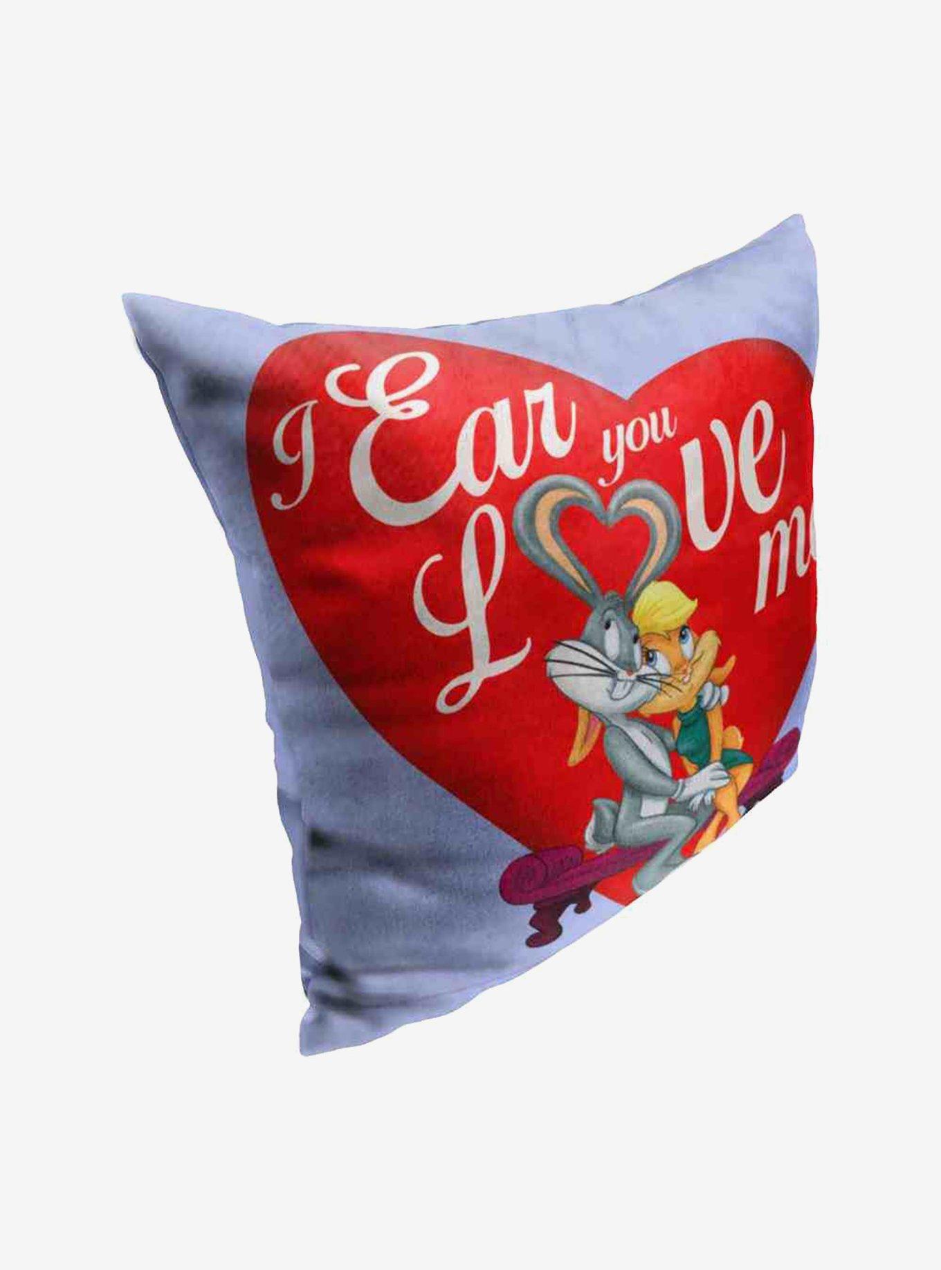 Looney Tunes Ear Love Throw Pillow, , hi-res