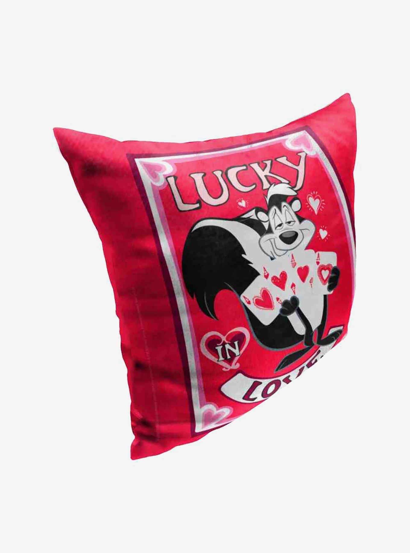 Looney Tunes Lucky In Love Throw Pillow, , hi-res