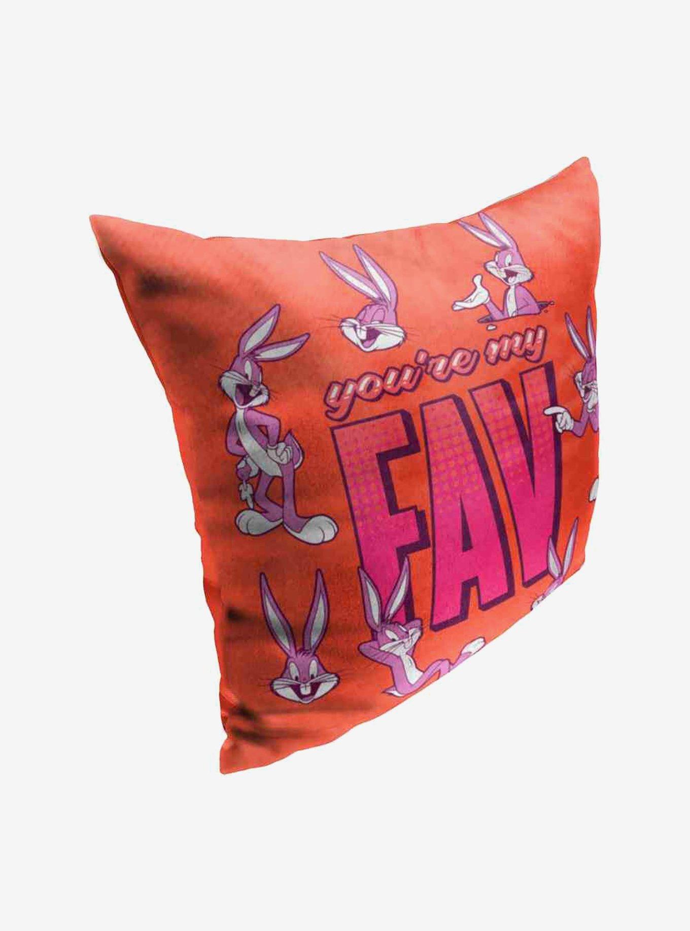 Looney Tunes You're My Fav Throw Pillow, , hi-res