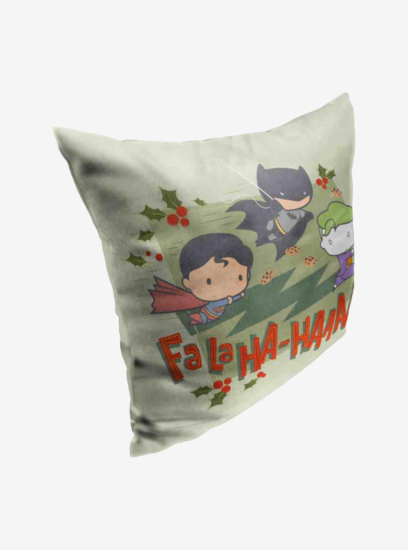 Justice League Fa La Ha Throw Pillow, , hi-res
