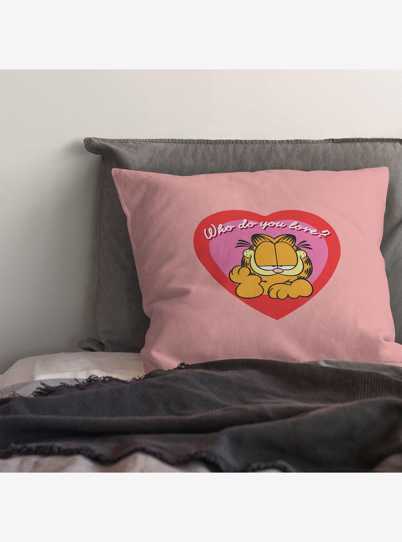 Garfield Garf Love Throw Pillow, , alternate