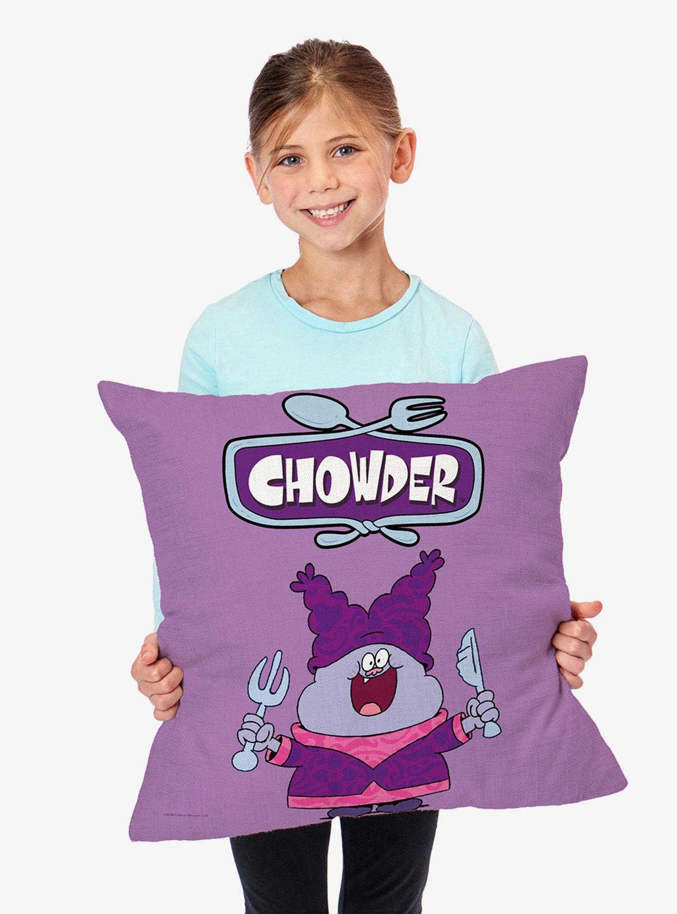Chowder Throw Pillow, , hi-res