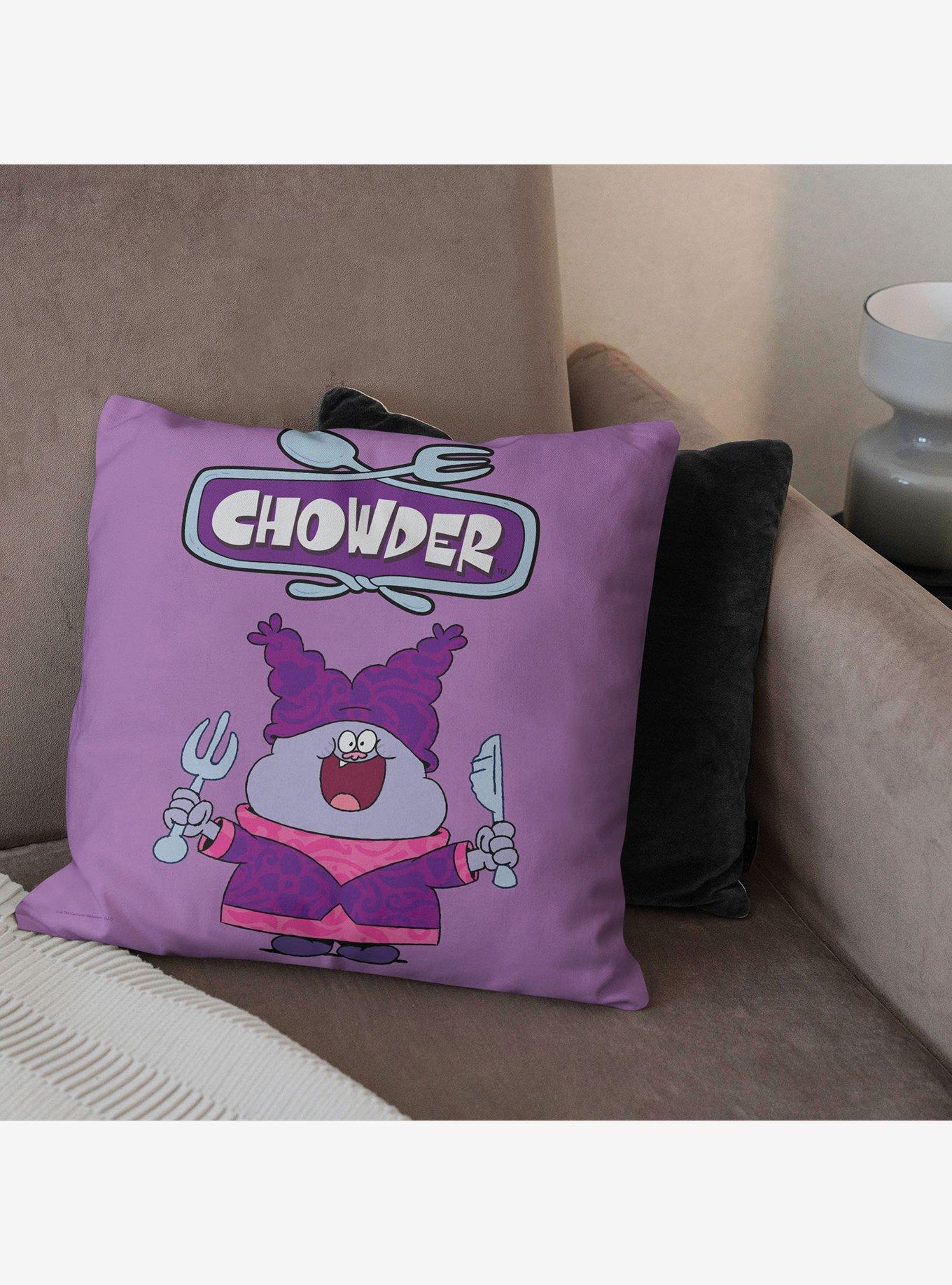 Chowder Throw Pillow, , alternate