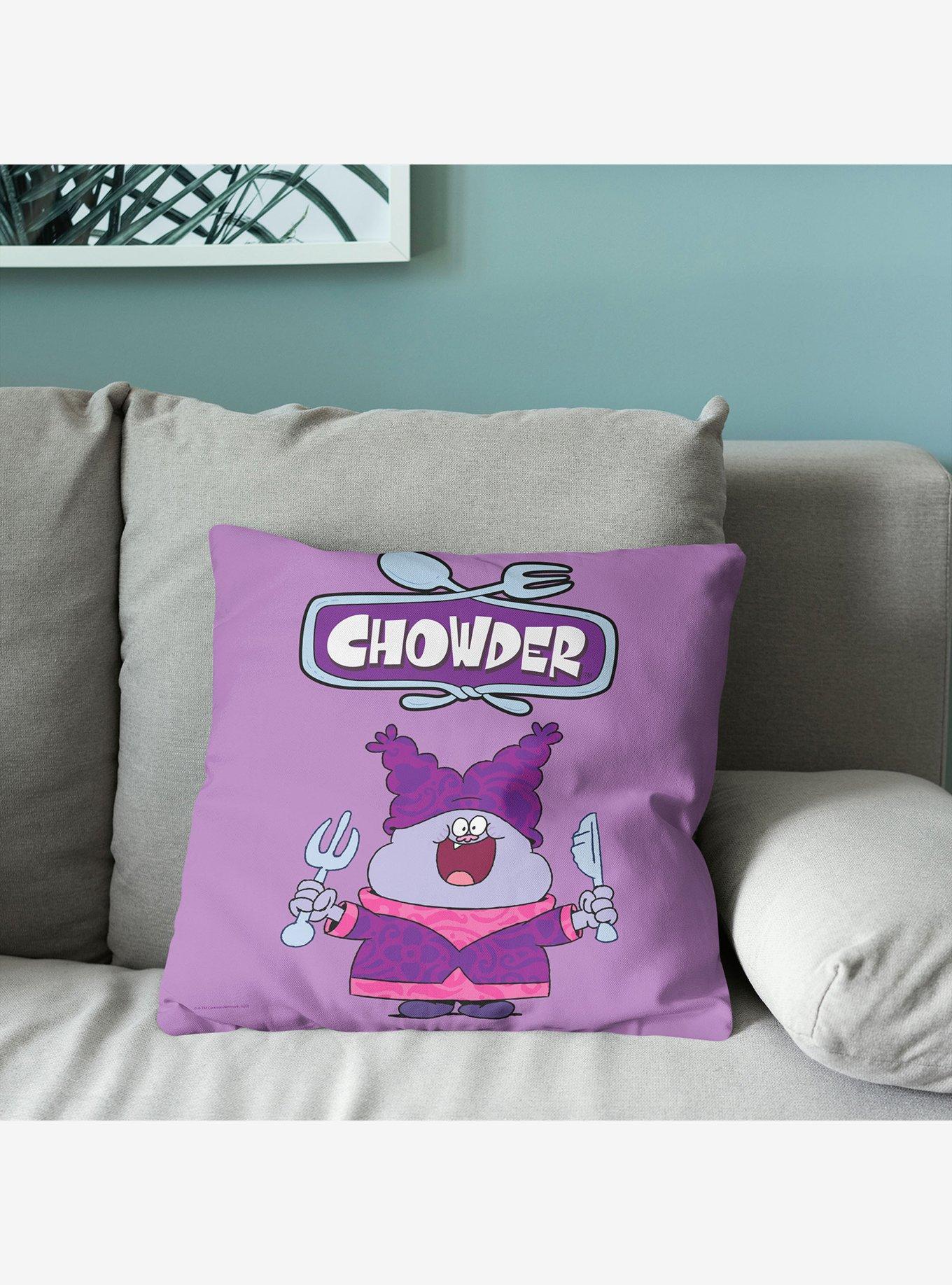 Chowder Throw Pillow, , alternate