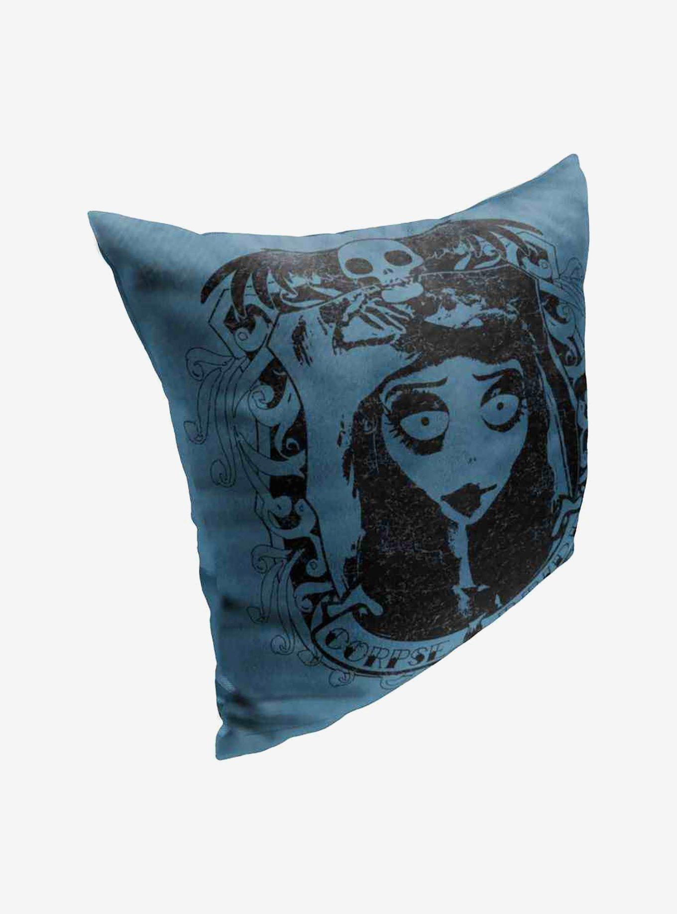 Corpse Bride Grunge Bride Throw Pillow, , hi-res