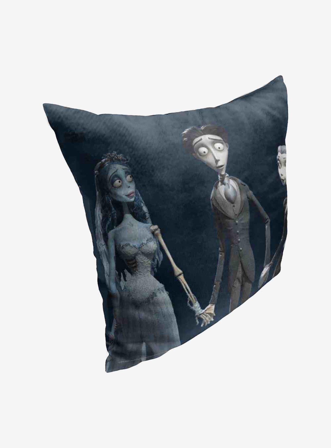 Corpse Bride Victor Has Two Hands Throw Pillow, , hi-res