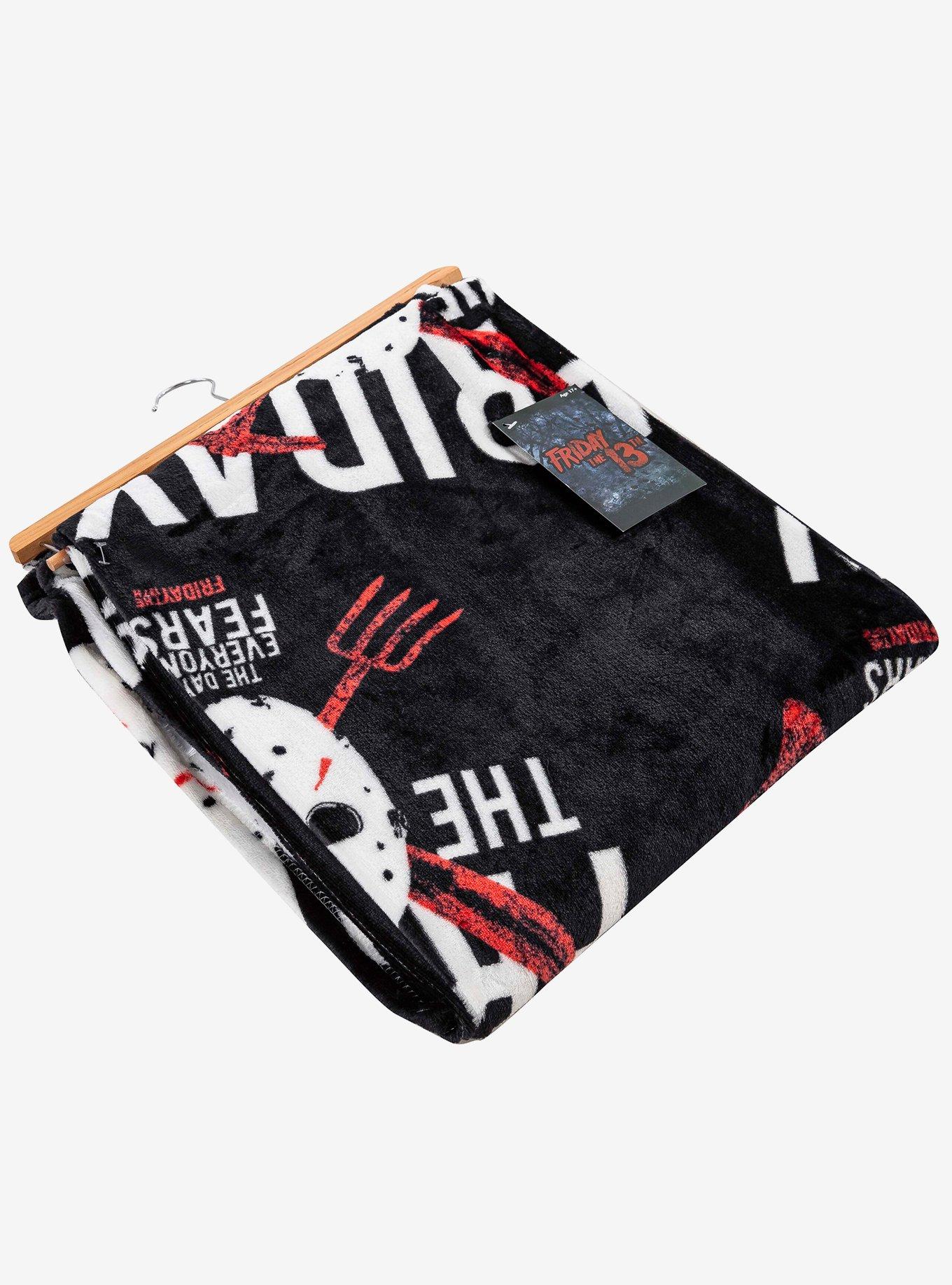 Friday the 13th Friday Fears Silk Touch Throw Blanket, , alternate