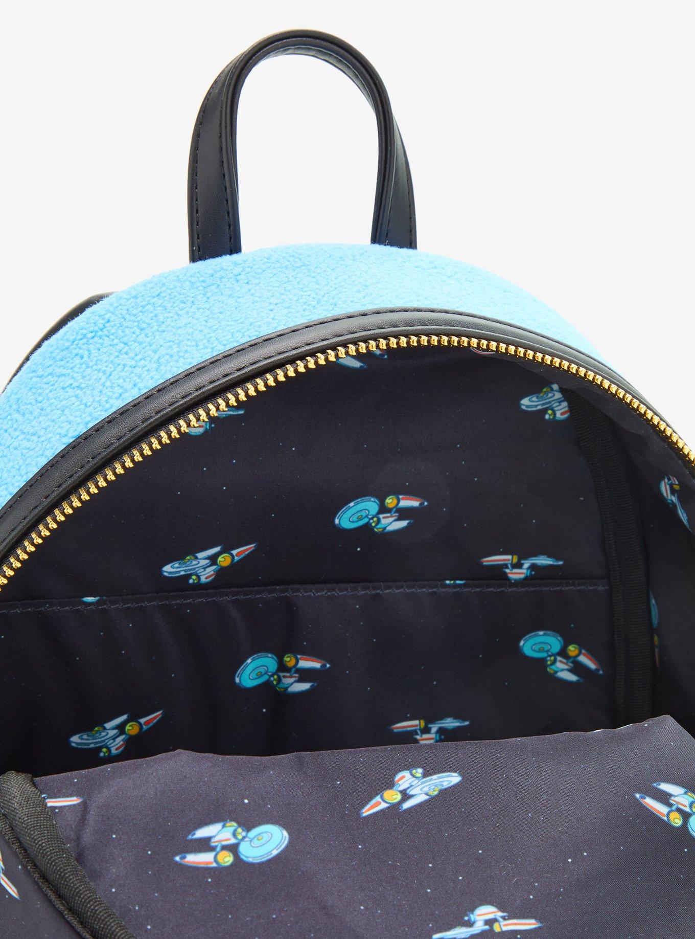 Loungefly Star Trek Spock & Tribble Mini Backpack, , alternate - view 4