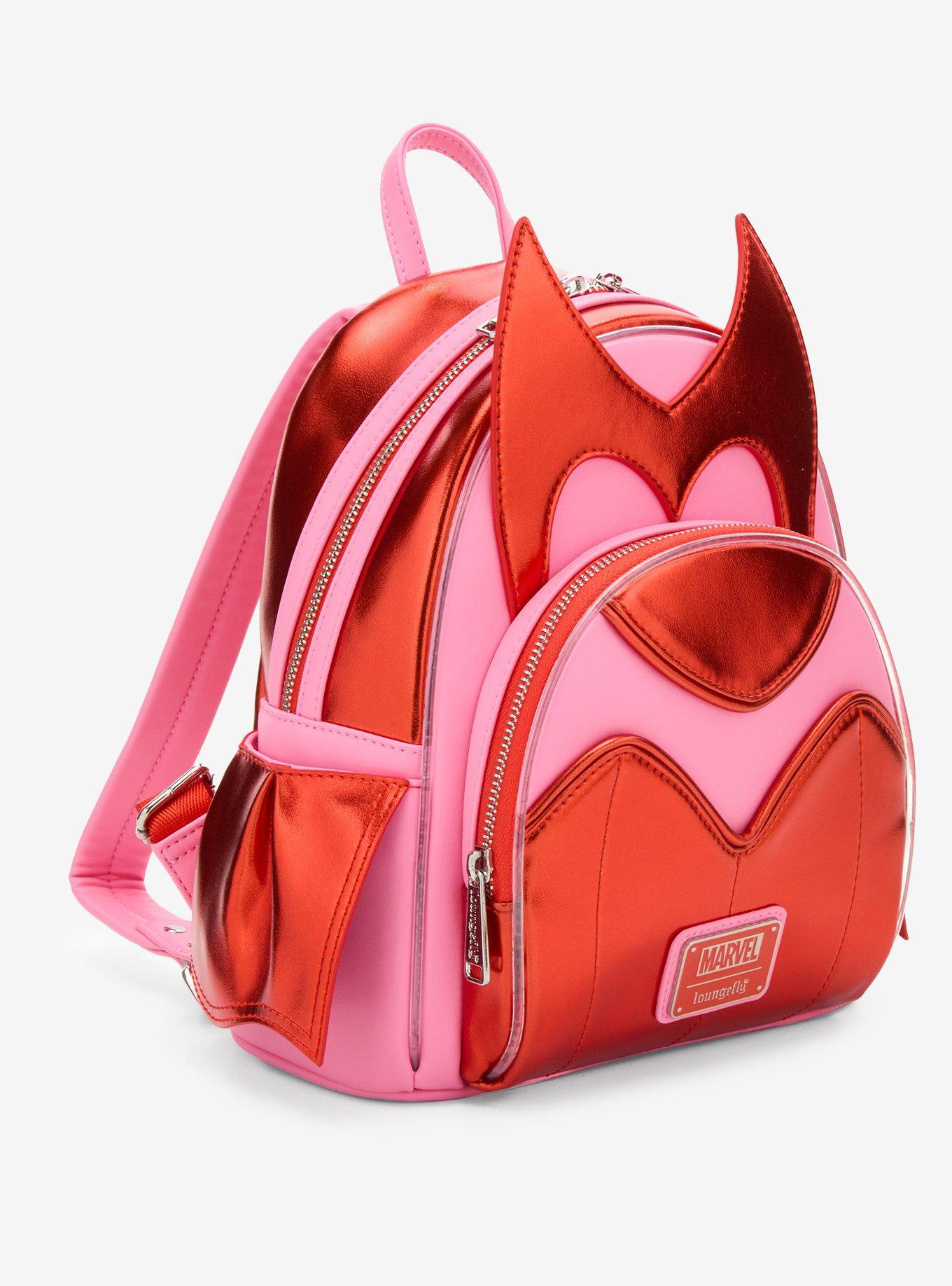 Loungefly Marvel Scarlet Witch Light-Up Mini Backpack, , alternate - view 3