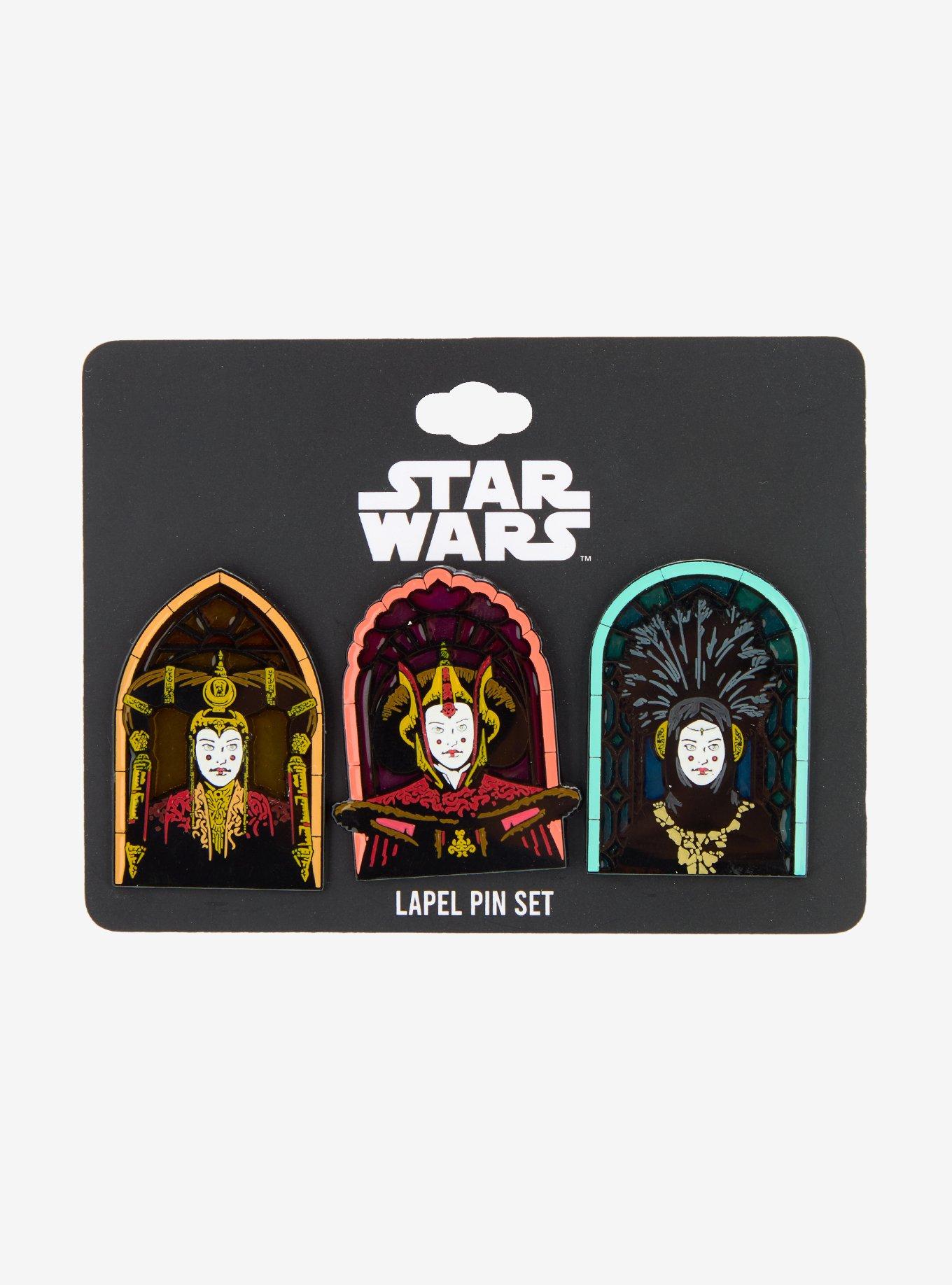 Star Wars Queen Amidala Enamel Pin Set Her Universe Exclusive, , hi-res