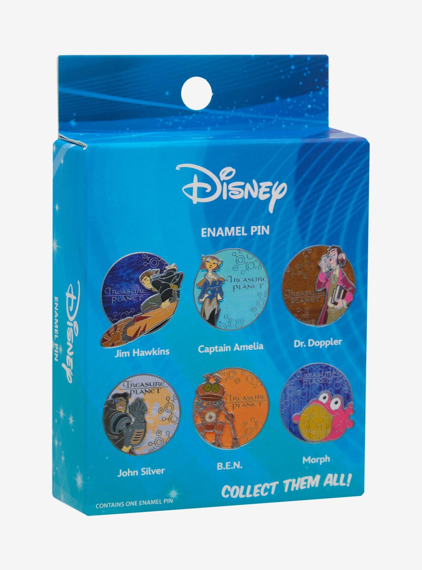 Disney Treasure Planet Characters Blind Box Enamel Pin - BoxLunch Exclusive, , hi-res