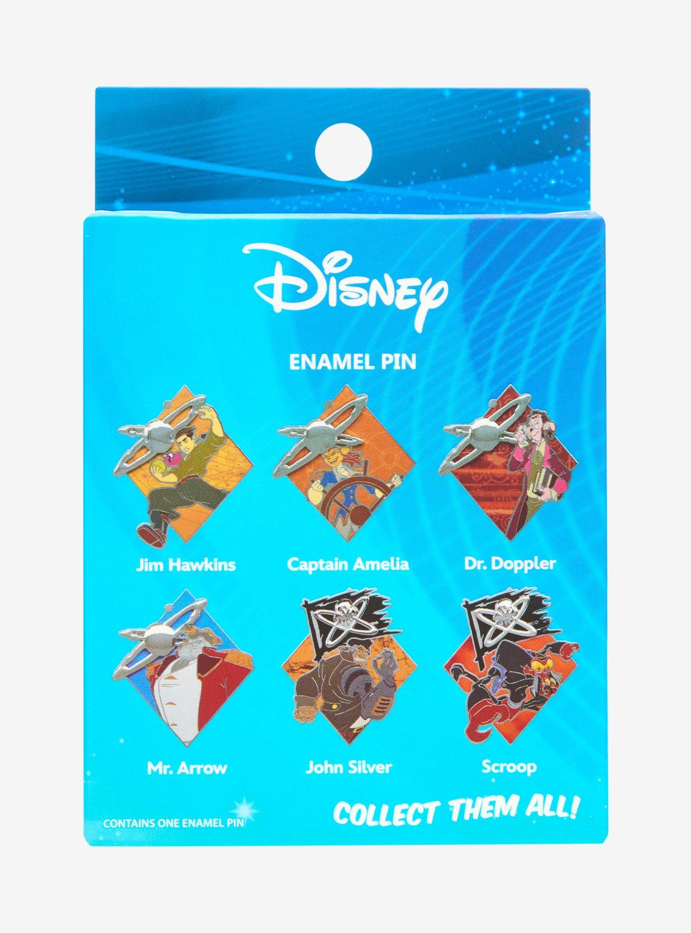 Disney Treasure Planet Characters Blind Box Enamel Pin - BoxLunch Exclusive, , hi-res