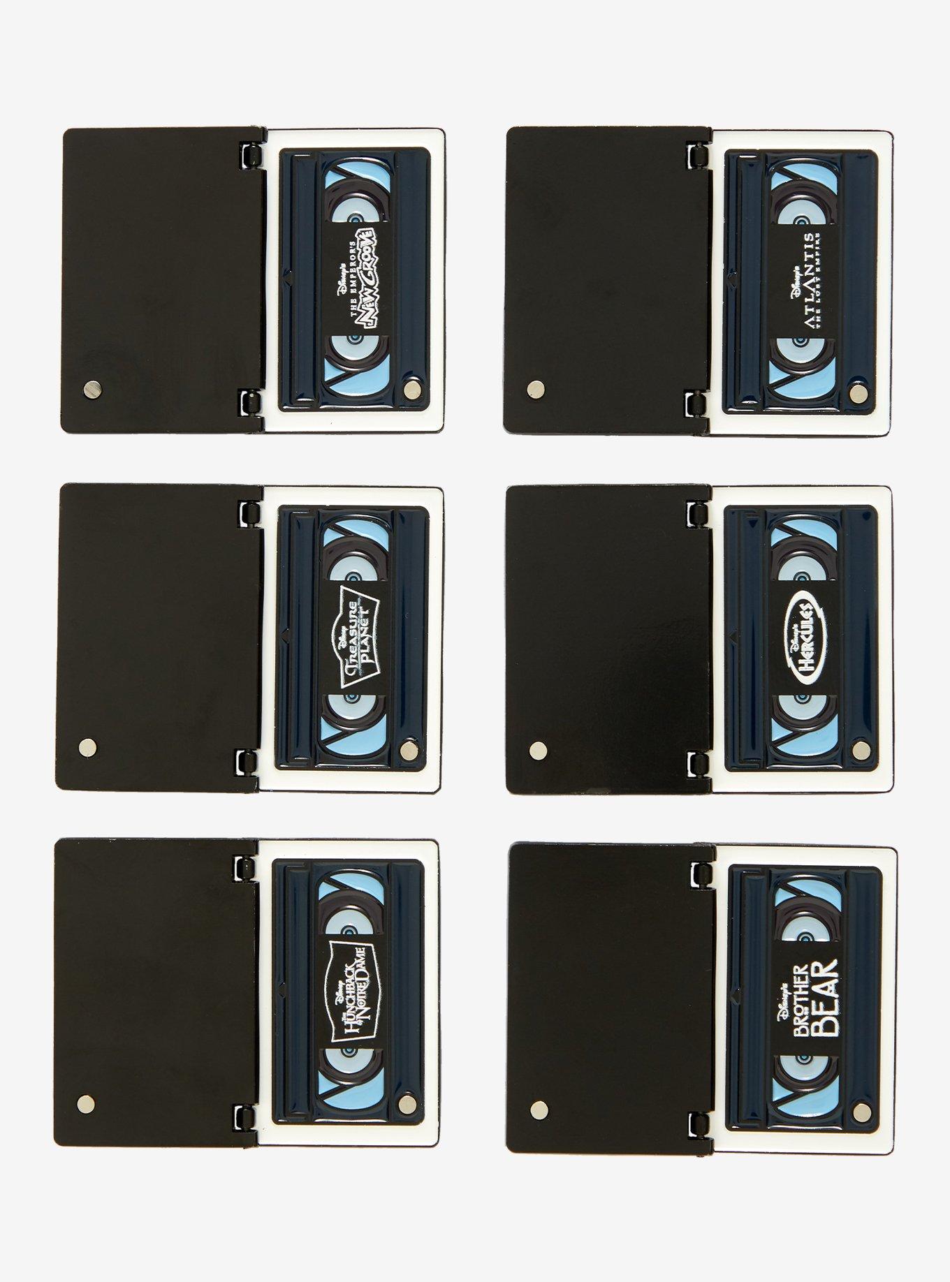 Disney Retro VHS Hinged Blind Box Enamel Pin &mdash; BoxLunch Exclusive, , hi-res