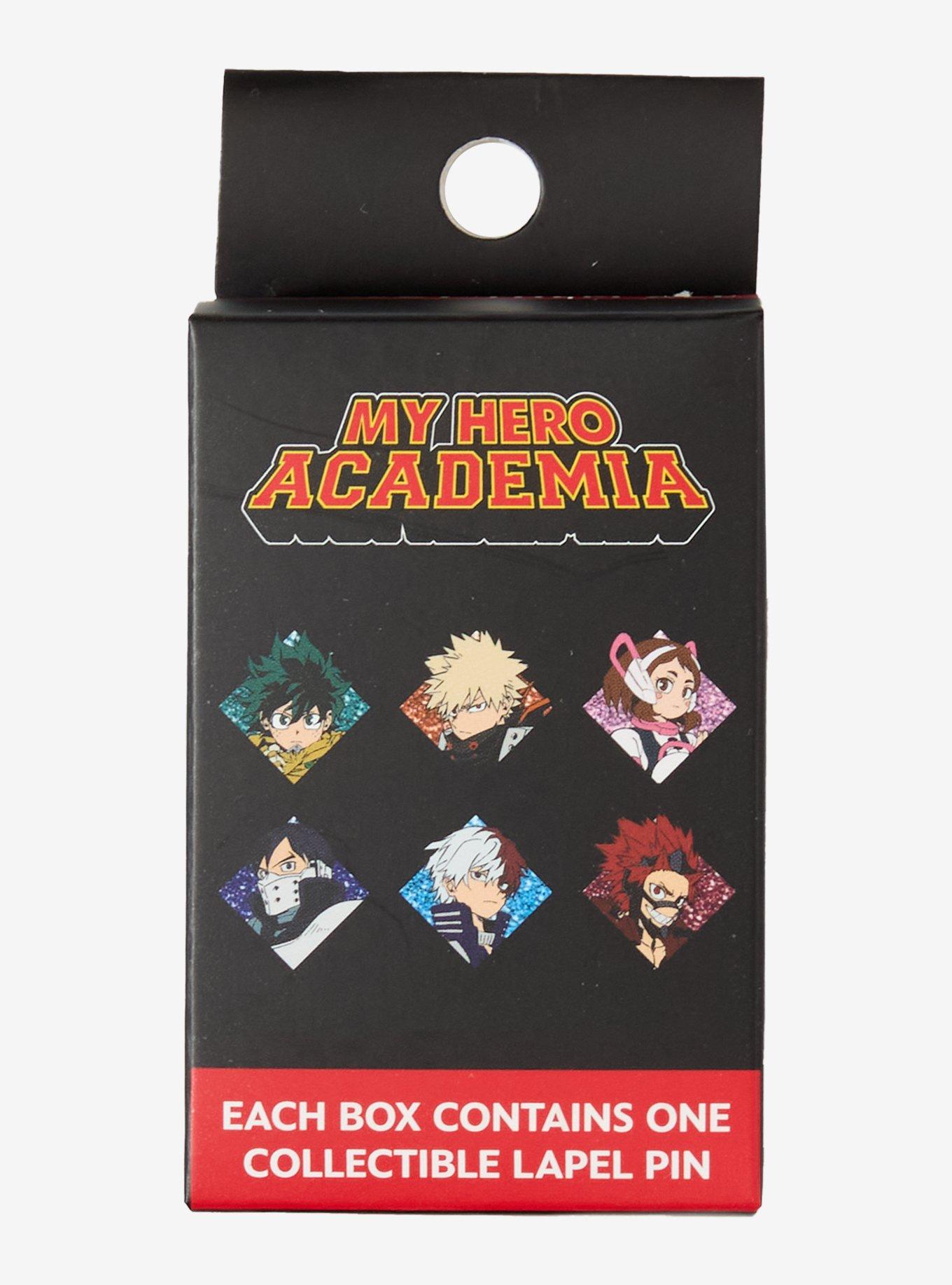 My Hero Academia Glitter Character Portrait Blind Box Enamel Pin - BoxLunch Exclusive, , hi-res