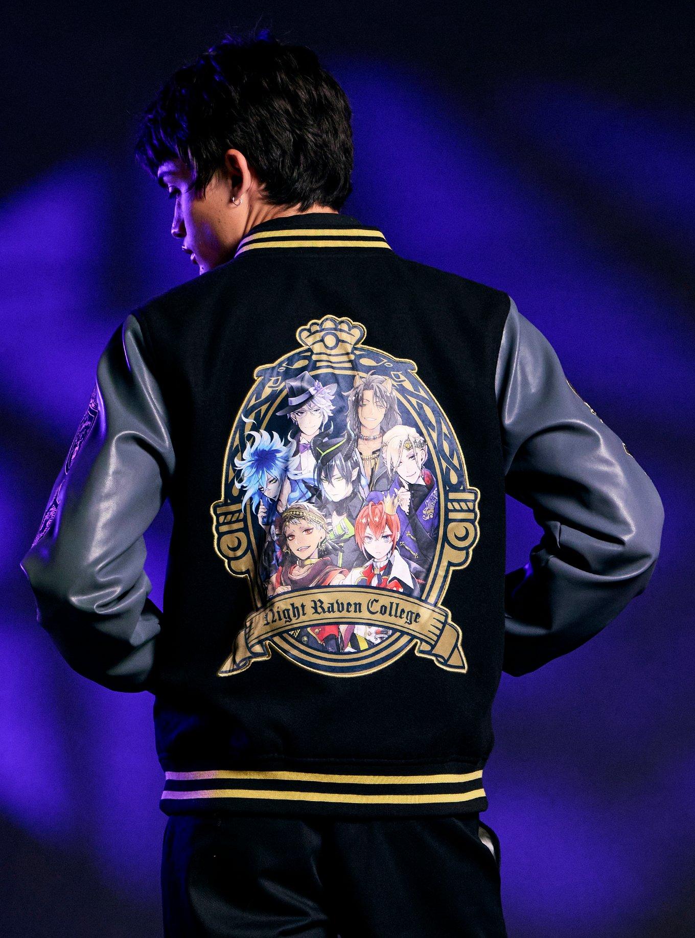 Disney Twisted-Wonderland House Crest Varsity Jacket, , hi-res