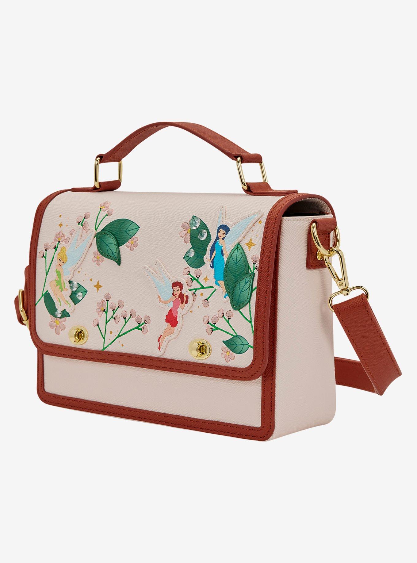 Loungefly Disney Fairies Crossbody Bag, , alternate - view 3