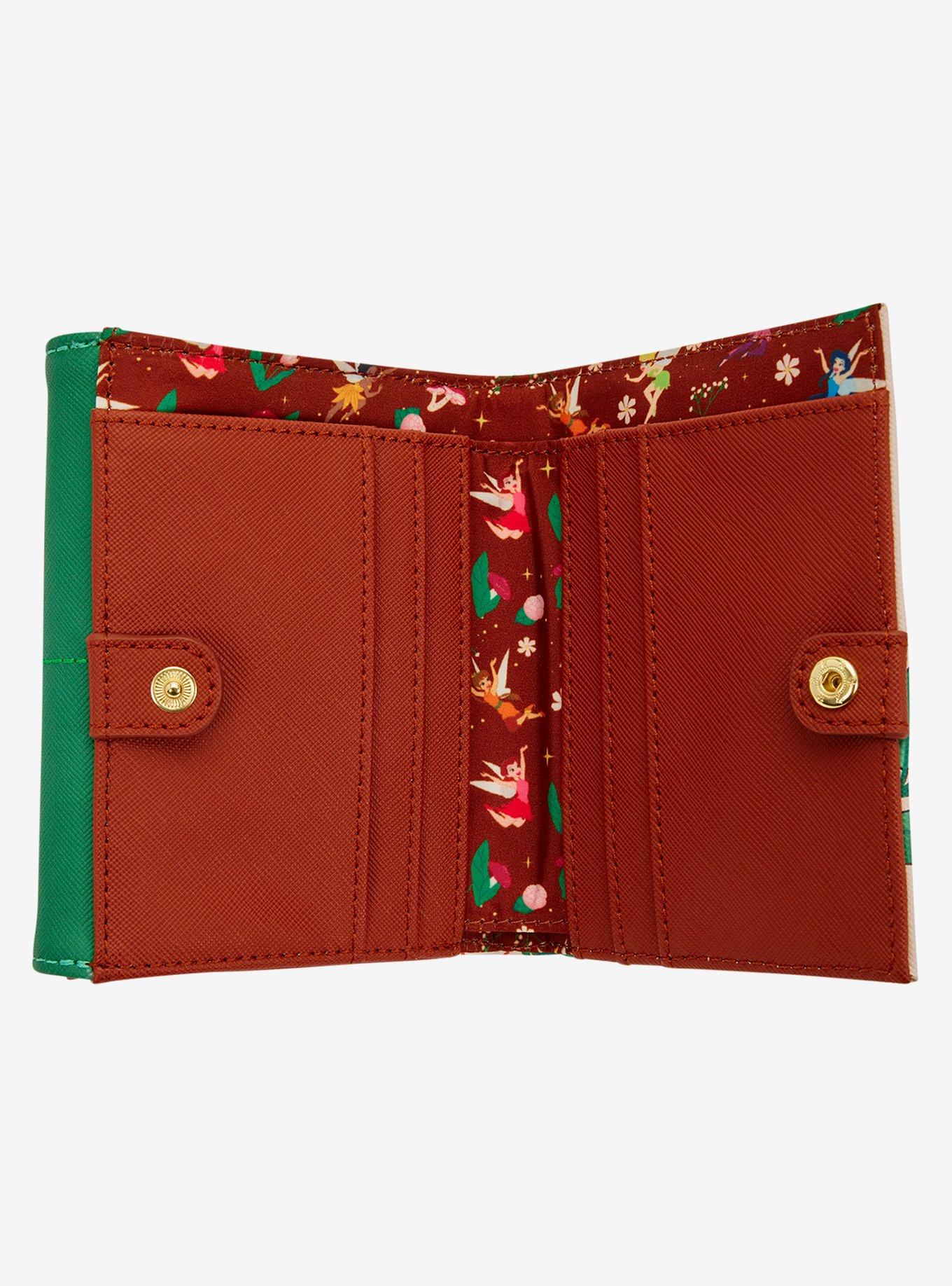 Loungefly Disney Fairies Leaf Wallet, , alternate - view 3